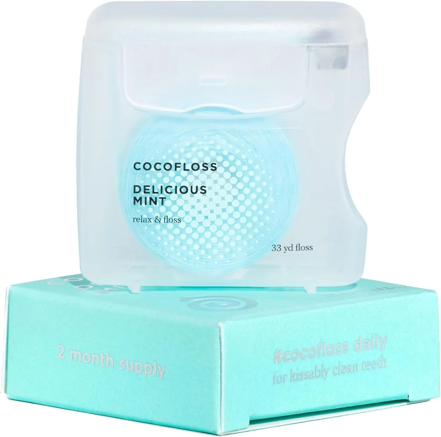 CocoFloss Waxed Floss Mint (Amazon)