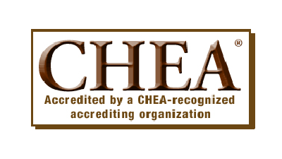 CHIA logo with text indicating accreditation by a CHEA-recognized organization.