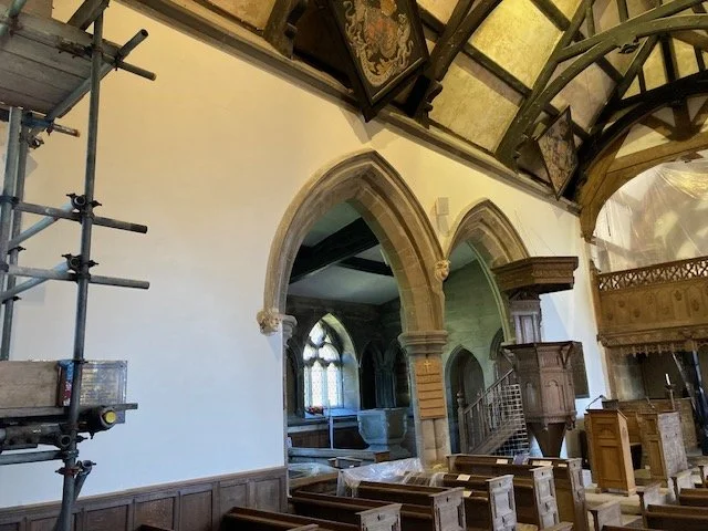 North Wall newly painted