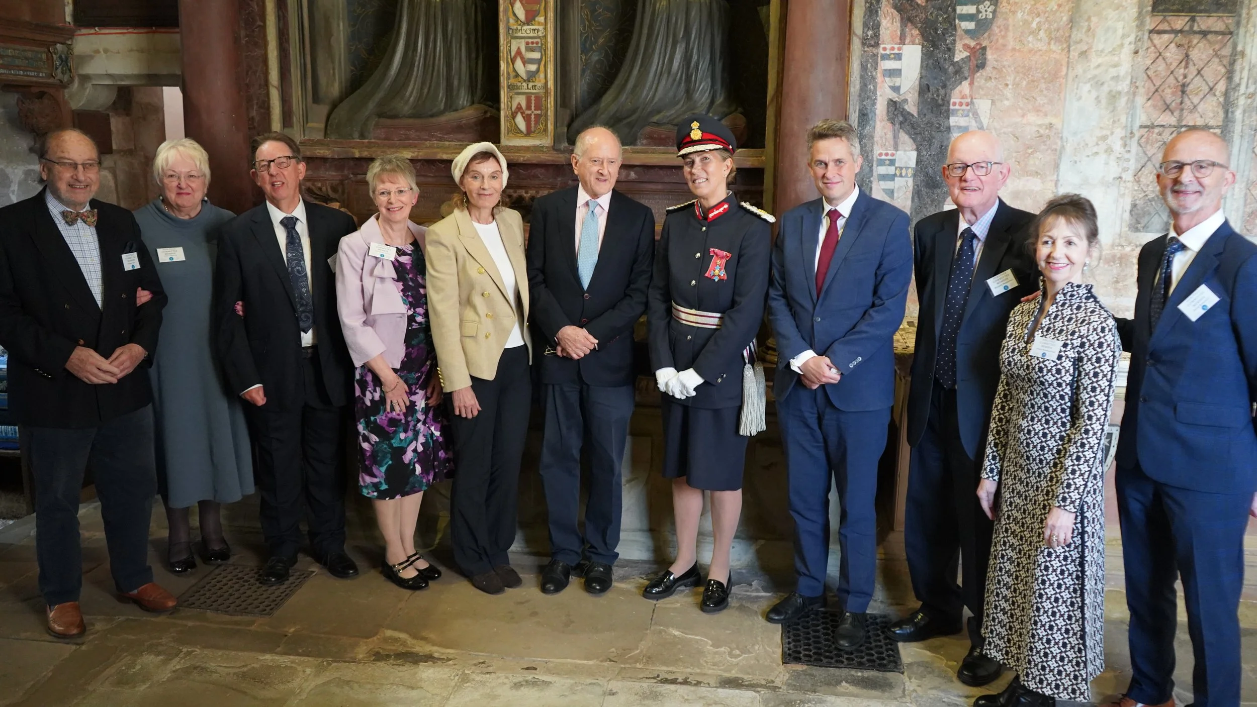 Heritage Committee with distinguished guests