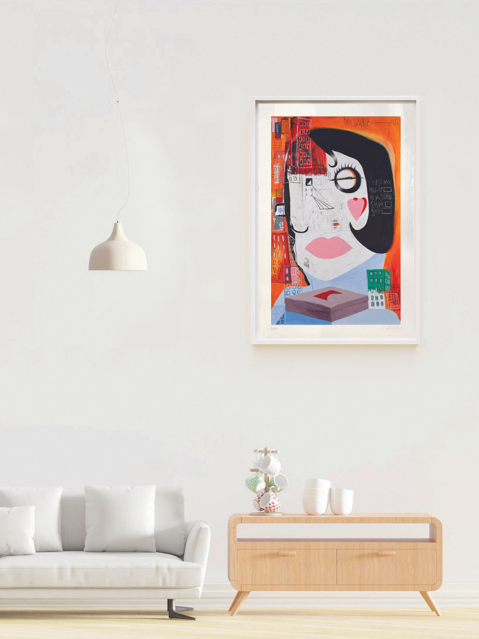 I Lost My Heart in a SoHo Shoe Shop — Limited Edition Print
