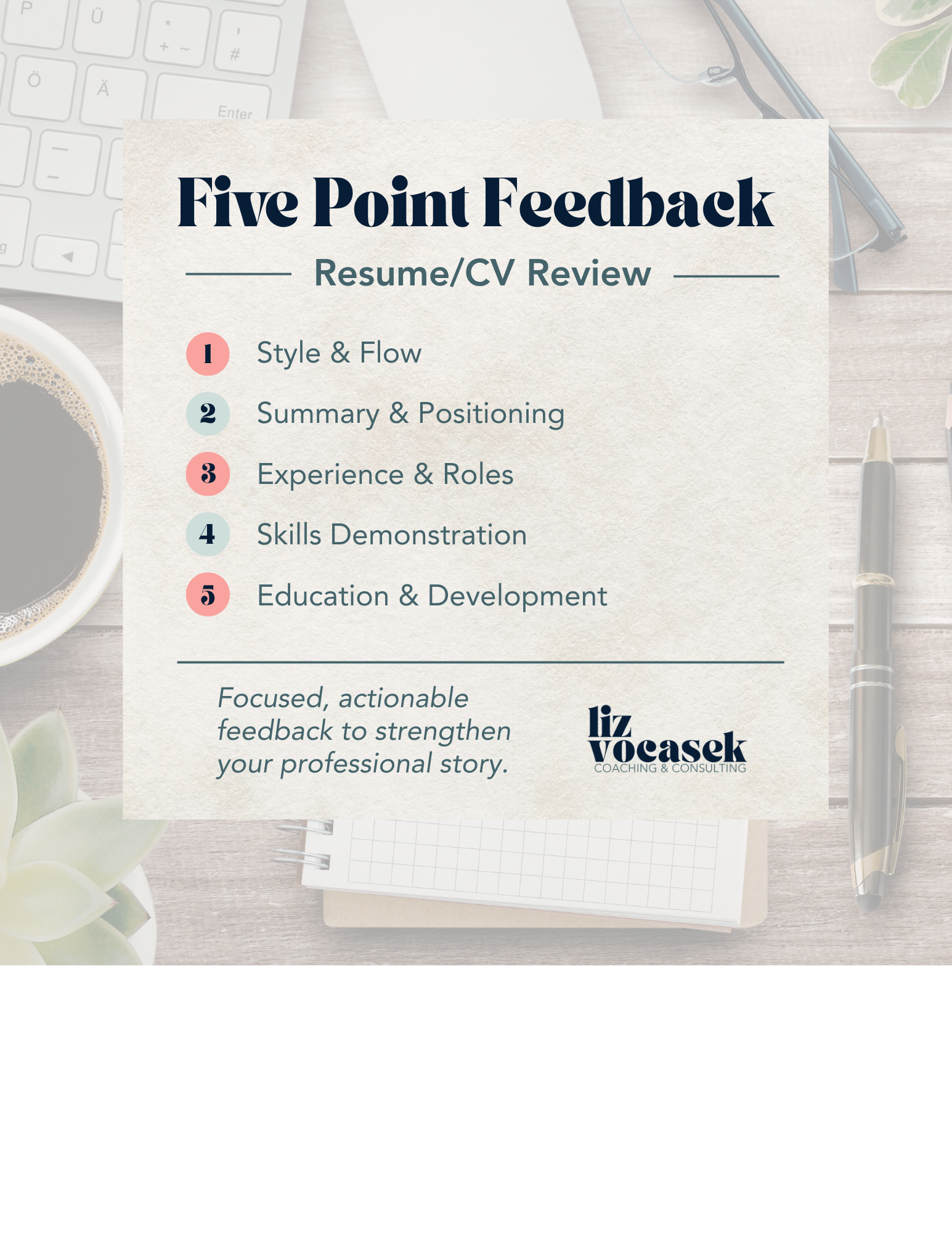 Five Point Feedback - Resume/CV Review
