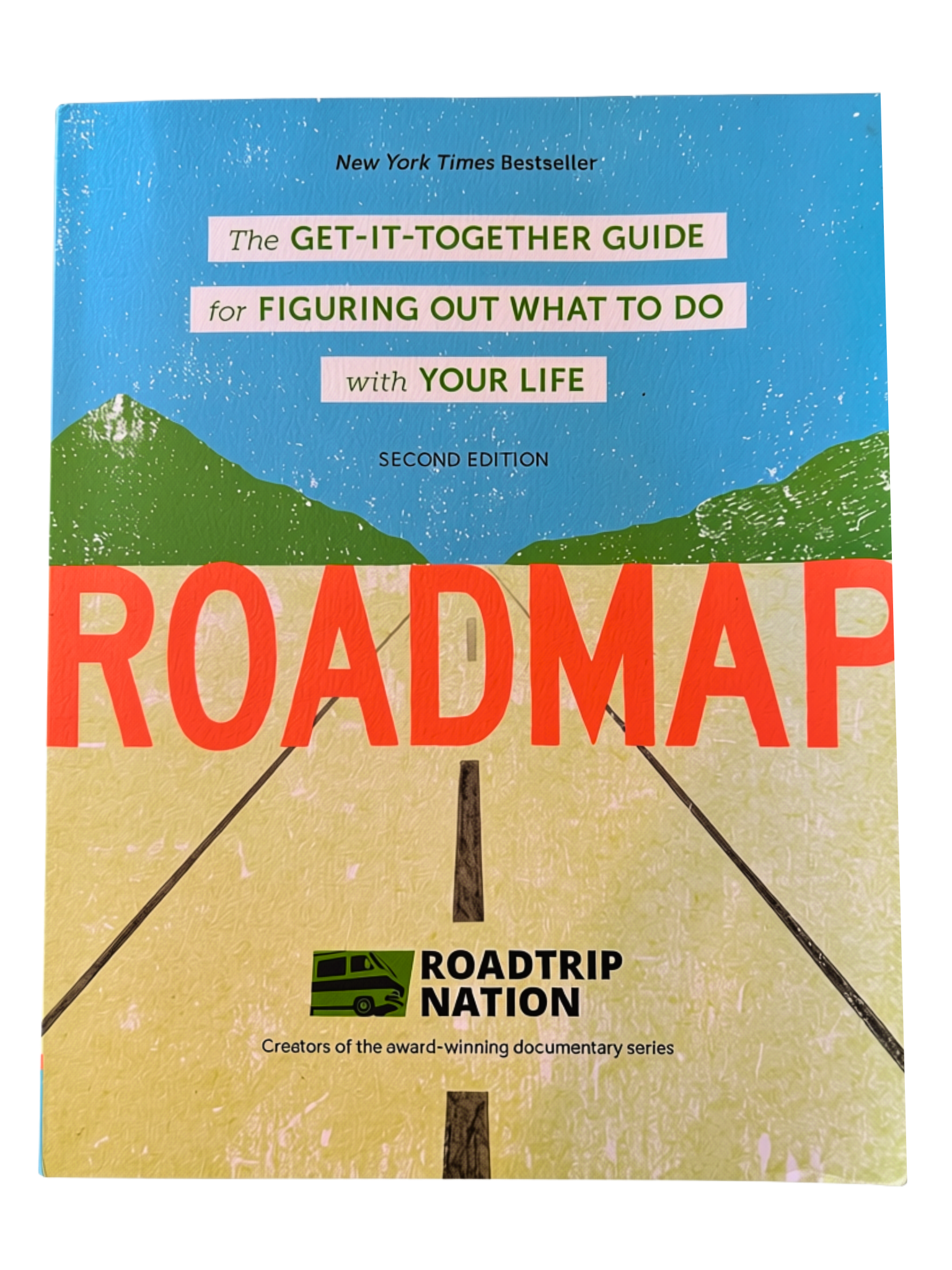 Book cover for Roadmap for Figuring Out What to Do With Your Life by Roadtrip Nation