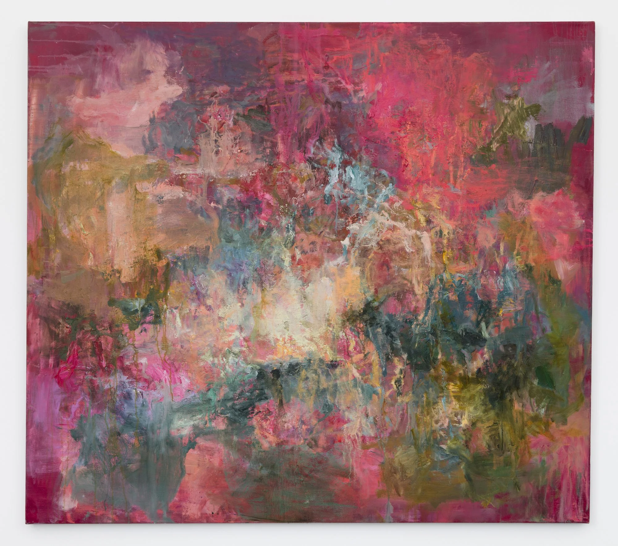 Red Velvet, 2026, oil on linen, 48 x 54 in.