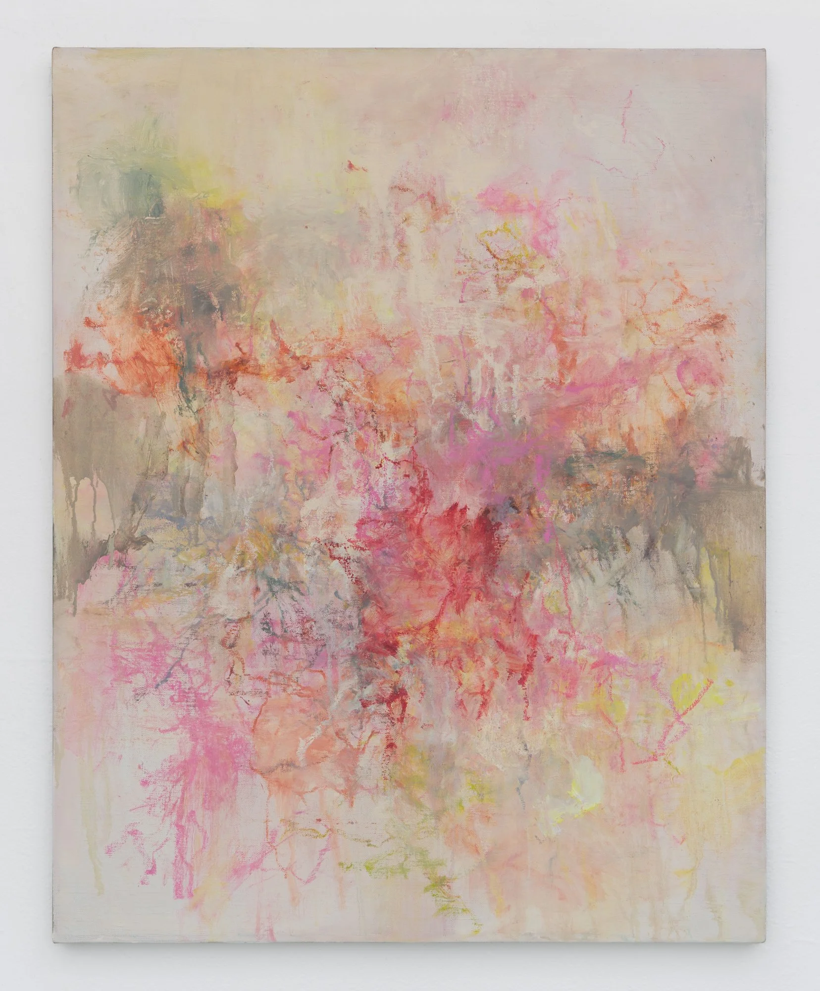 Sound-site #2, 2025, oil on linen, 30 x 24 in.