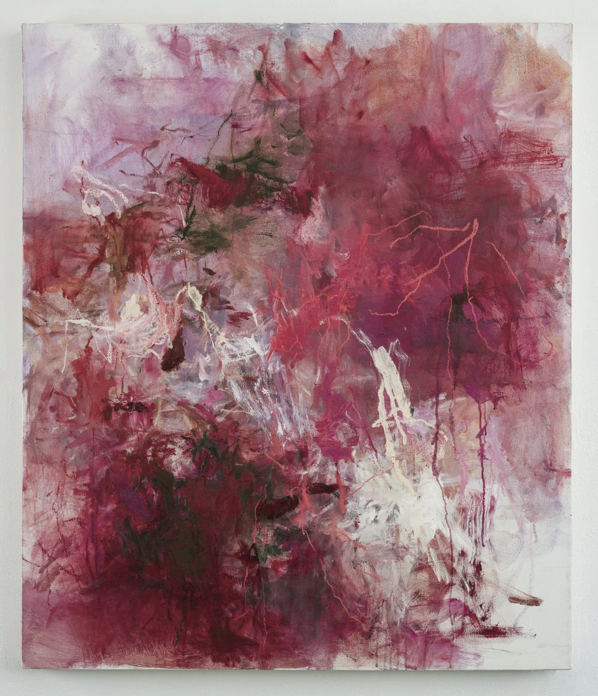 Forecast, 2023, oil on canvas, 40 x 34 inches