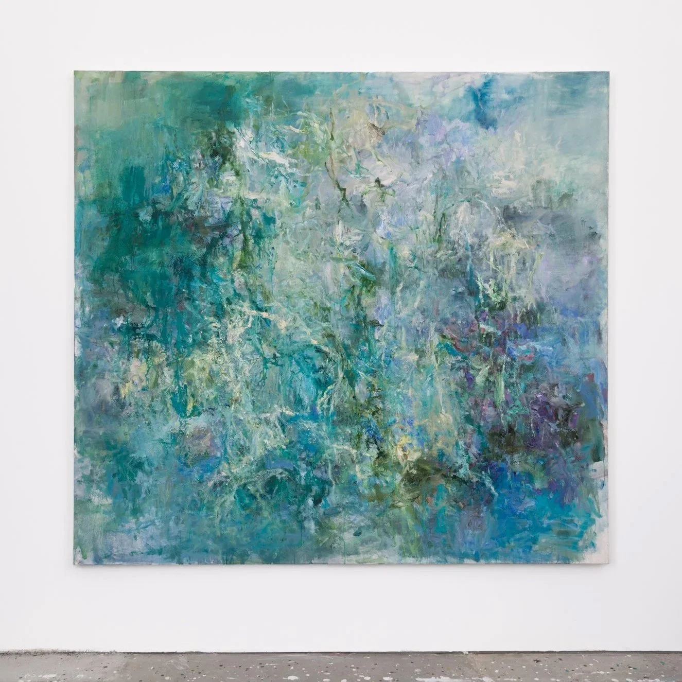 Slipstream, 2026, oil on canvas, 70 x 76 in.