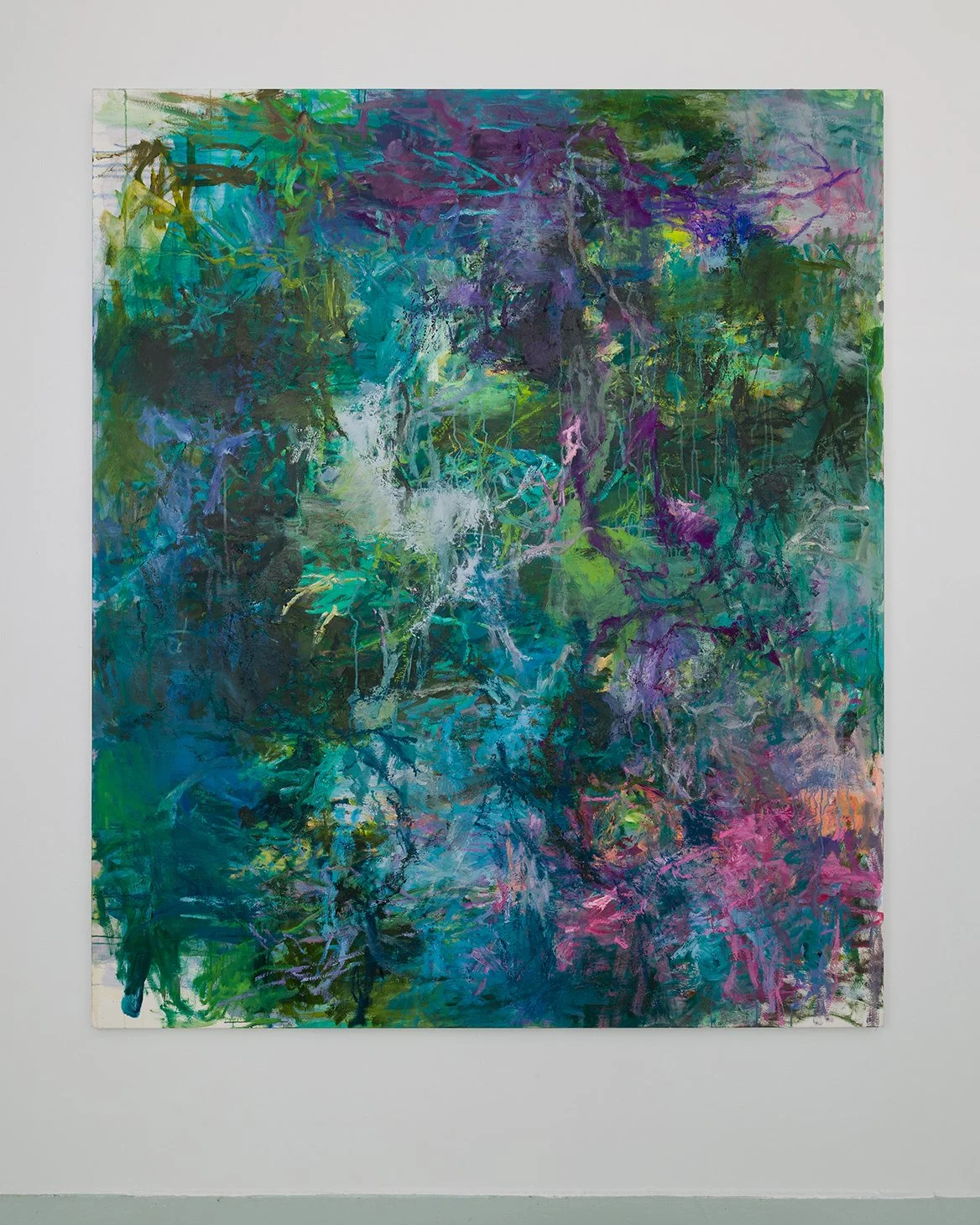 Willow Would, 2021–2024, oil on canvas, 76 x 64 inches