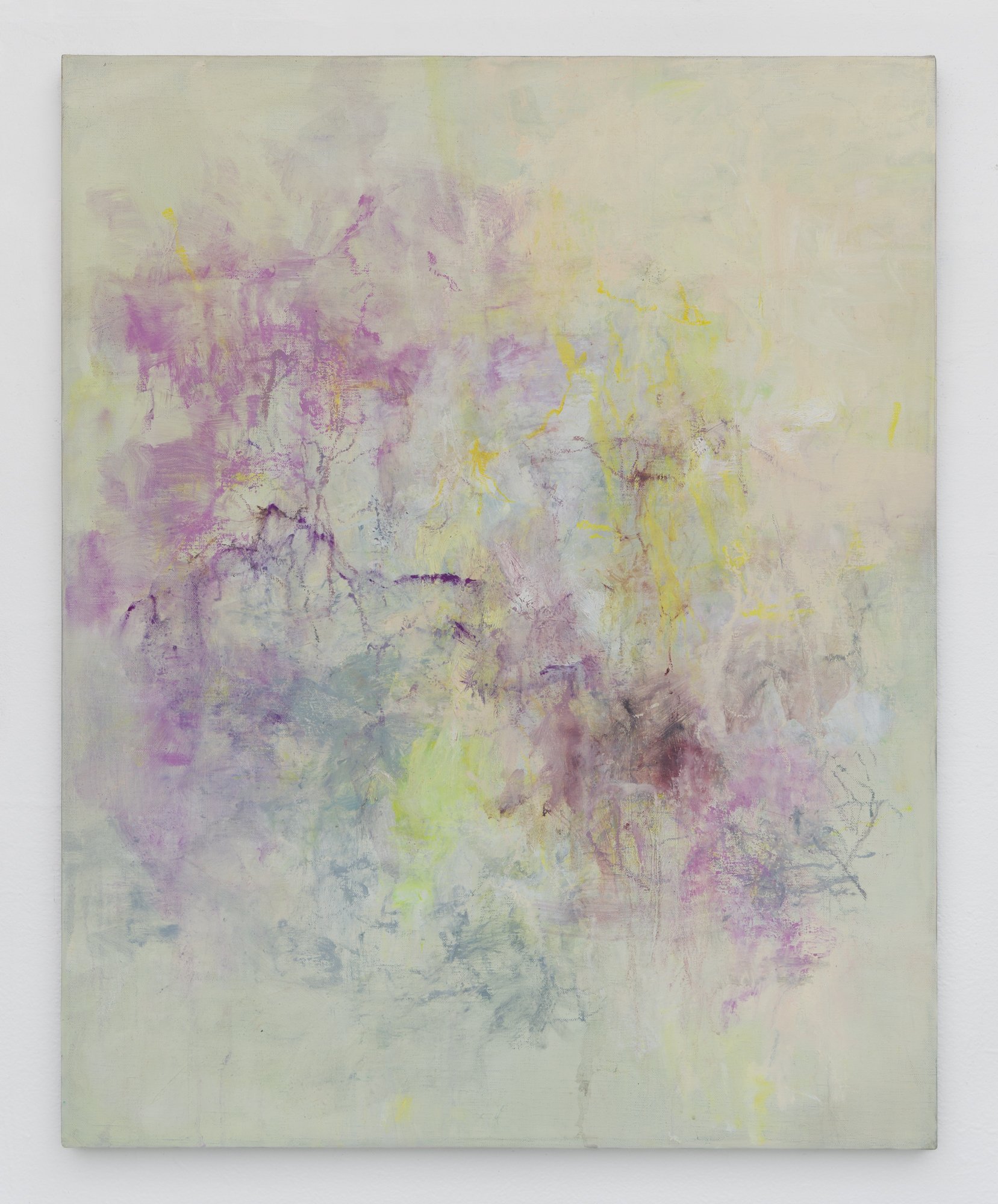 Sound-site #1, 2025, oil on linen, 30 x 24 in.