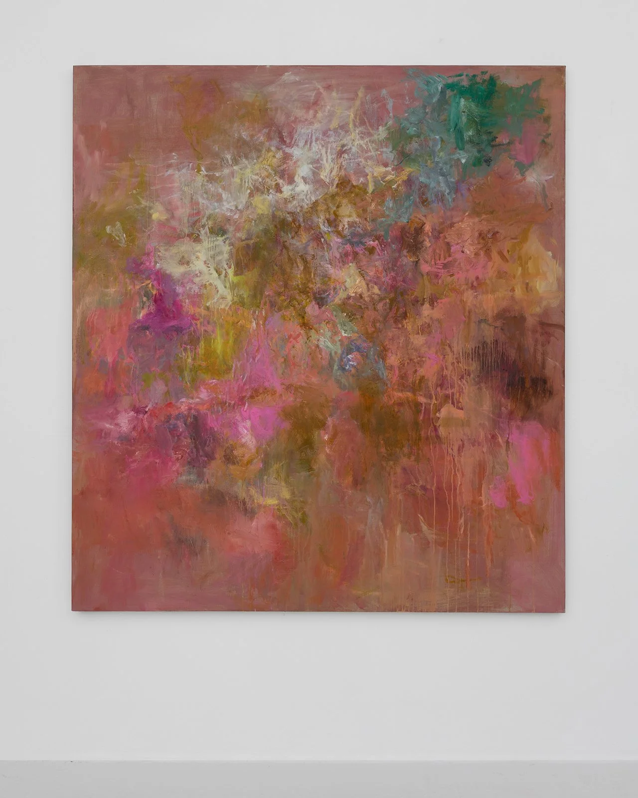 Purr, 2025, oil on linen, 60 x 54 in.