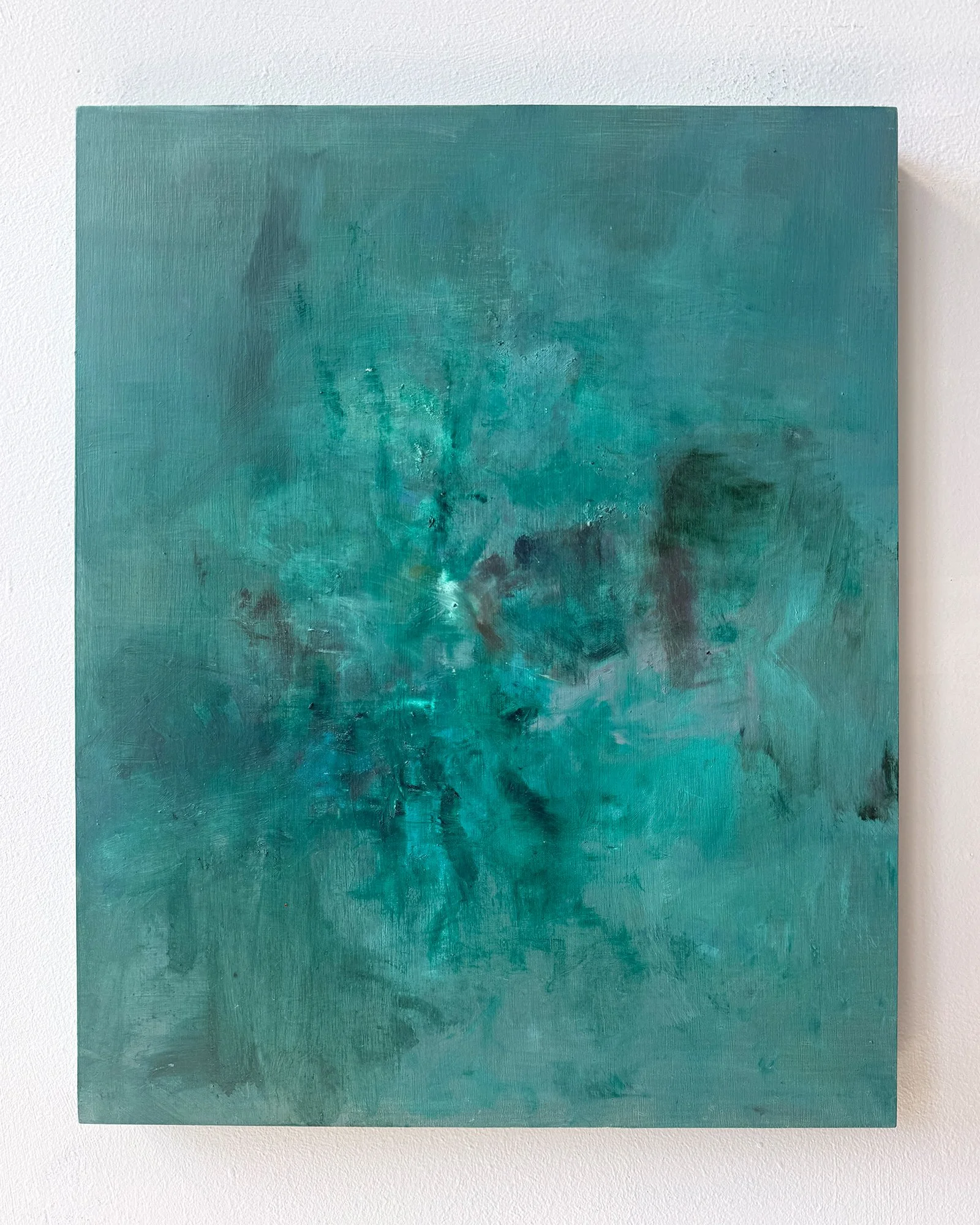 Casting #20, 2026, oil on panel, 20 x 16 in.