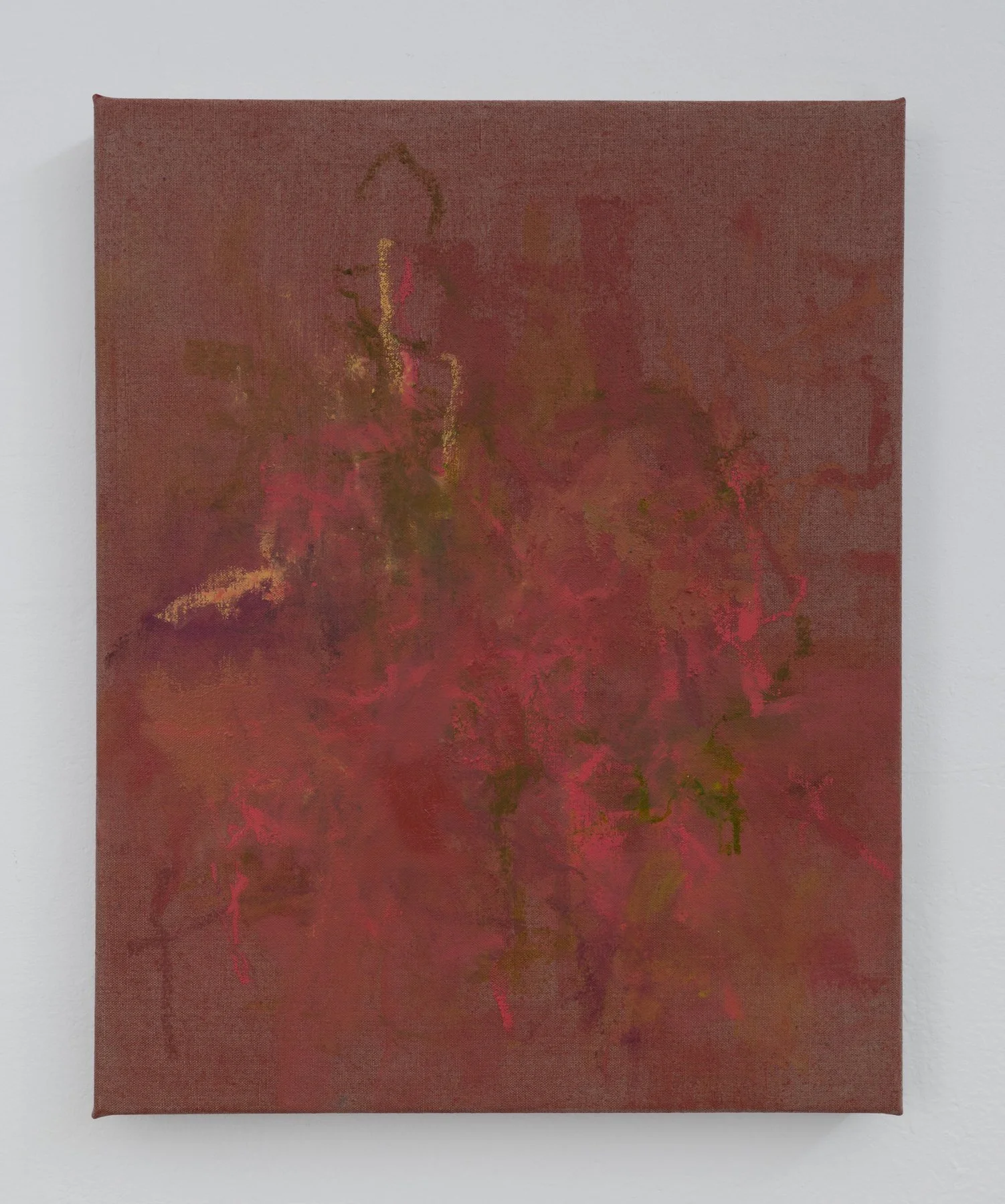Casting #7, 2023, oil on linen, 20 x 16 inches