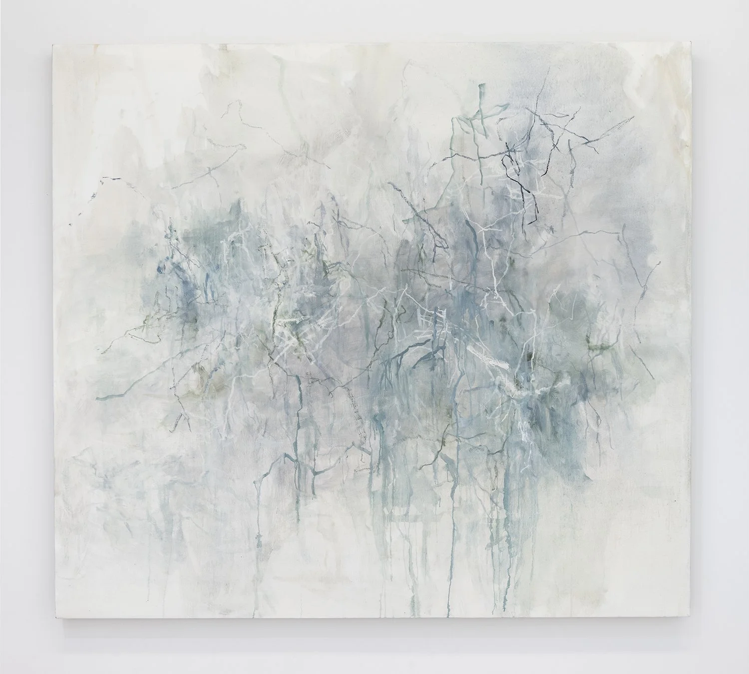 Shoulder Grasses, 2025, oil on linen, 58 x 64 inches (private collection)