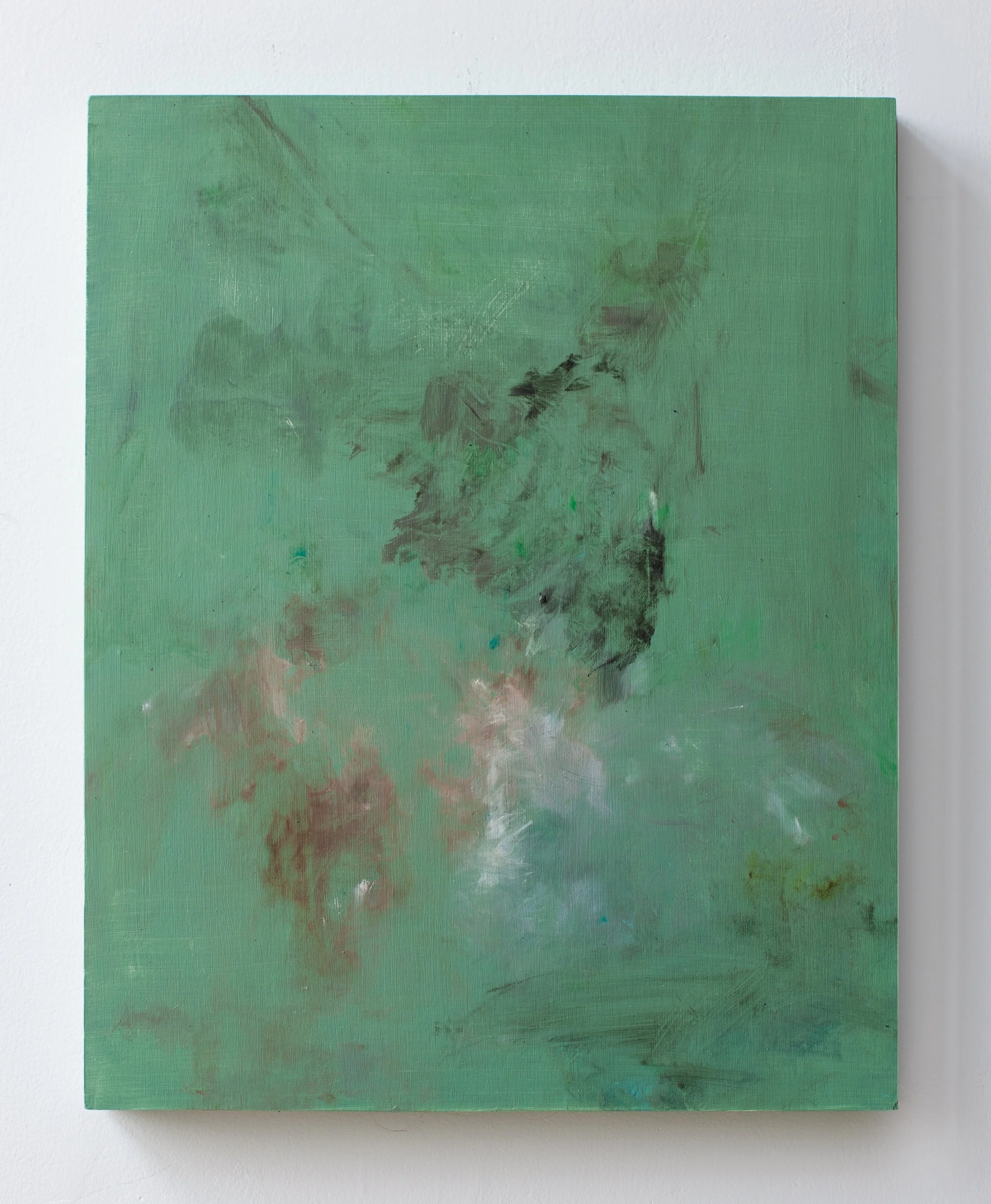 Casting #19, 2026, oil on panel, 20 x 16 in.