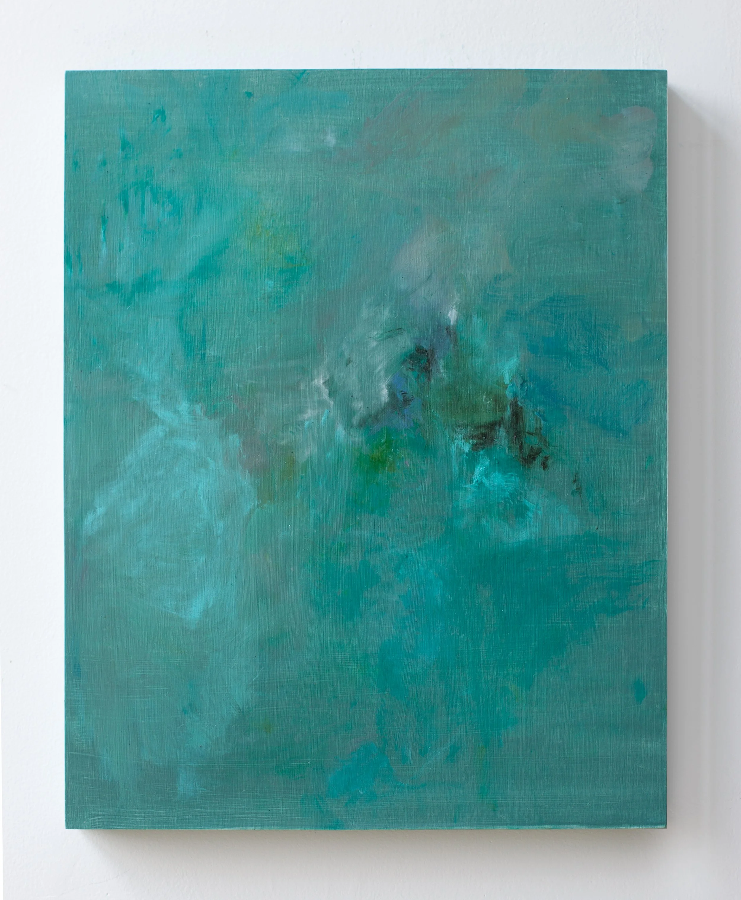 Casting #20, 2026, oil on panel, 20 x 16 in.