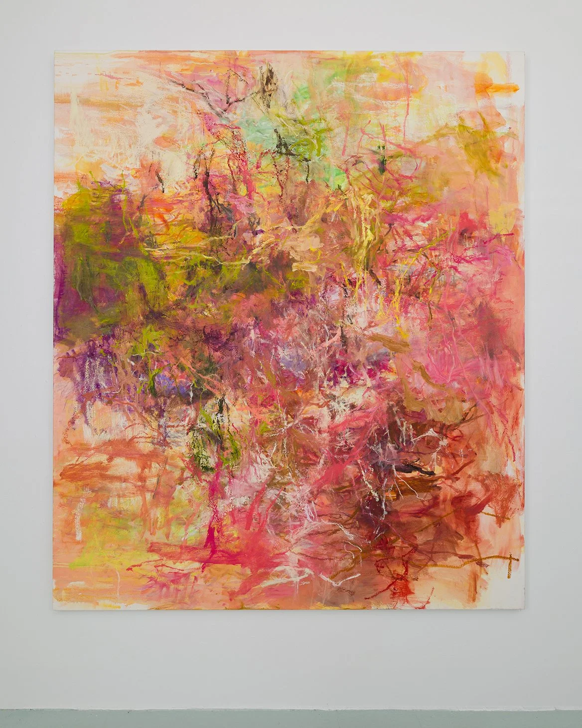 Red Herring, 2024, oil on linen, 76 x 64 inches (private collection)