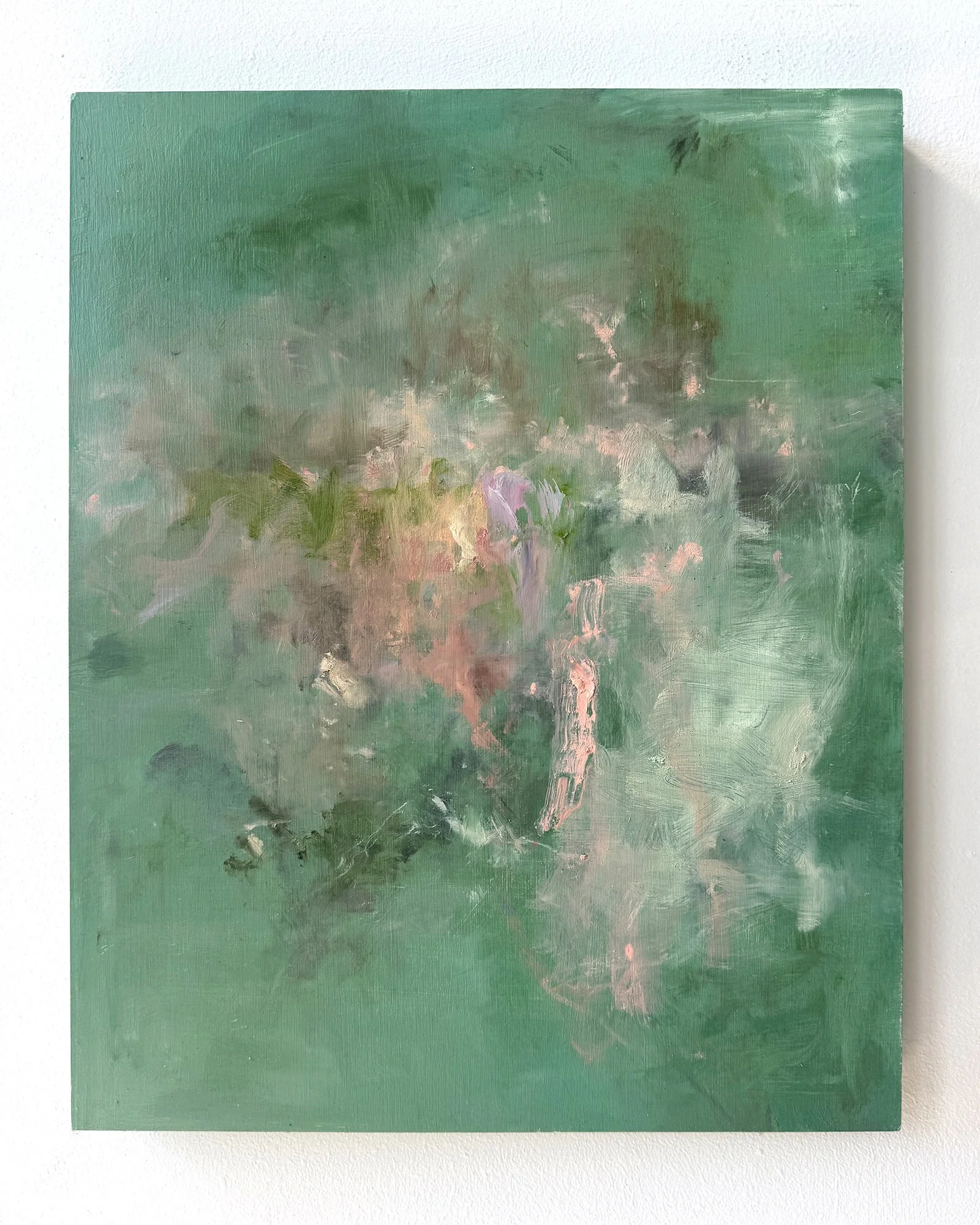 Casting #19, 2026, oil on panel, 20 x 16 in.