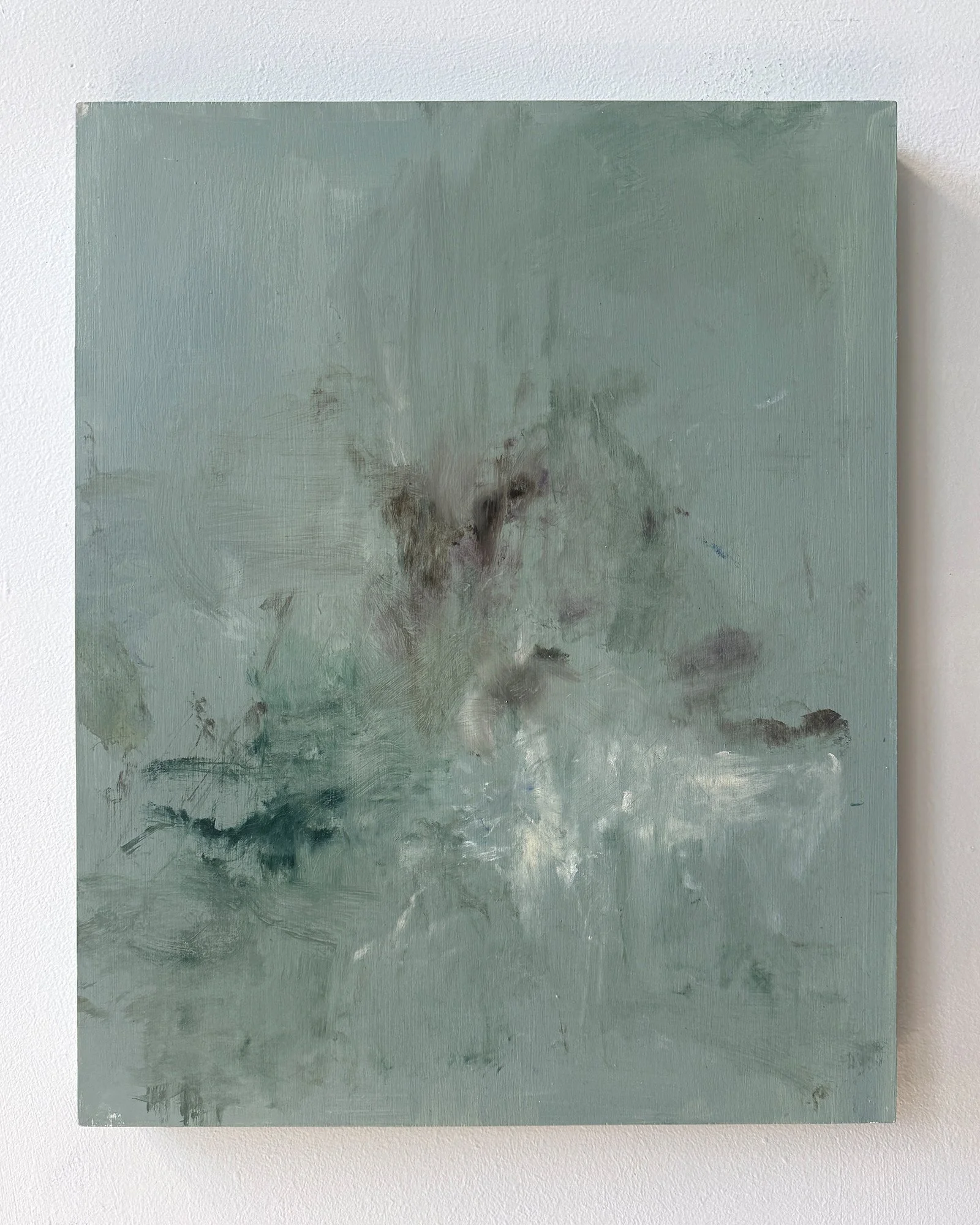 Casting #16, 2026, oil on panel, 20 x 16 in.
