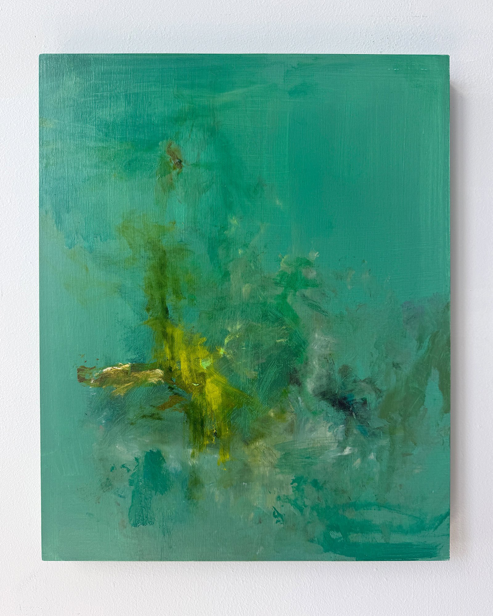 Casting #21, 2026, oil on panel, 20 x 16 in.
