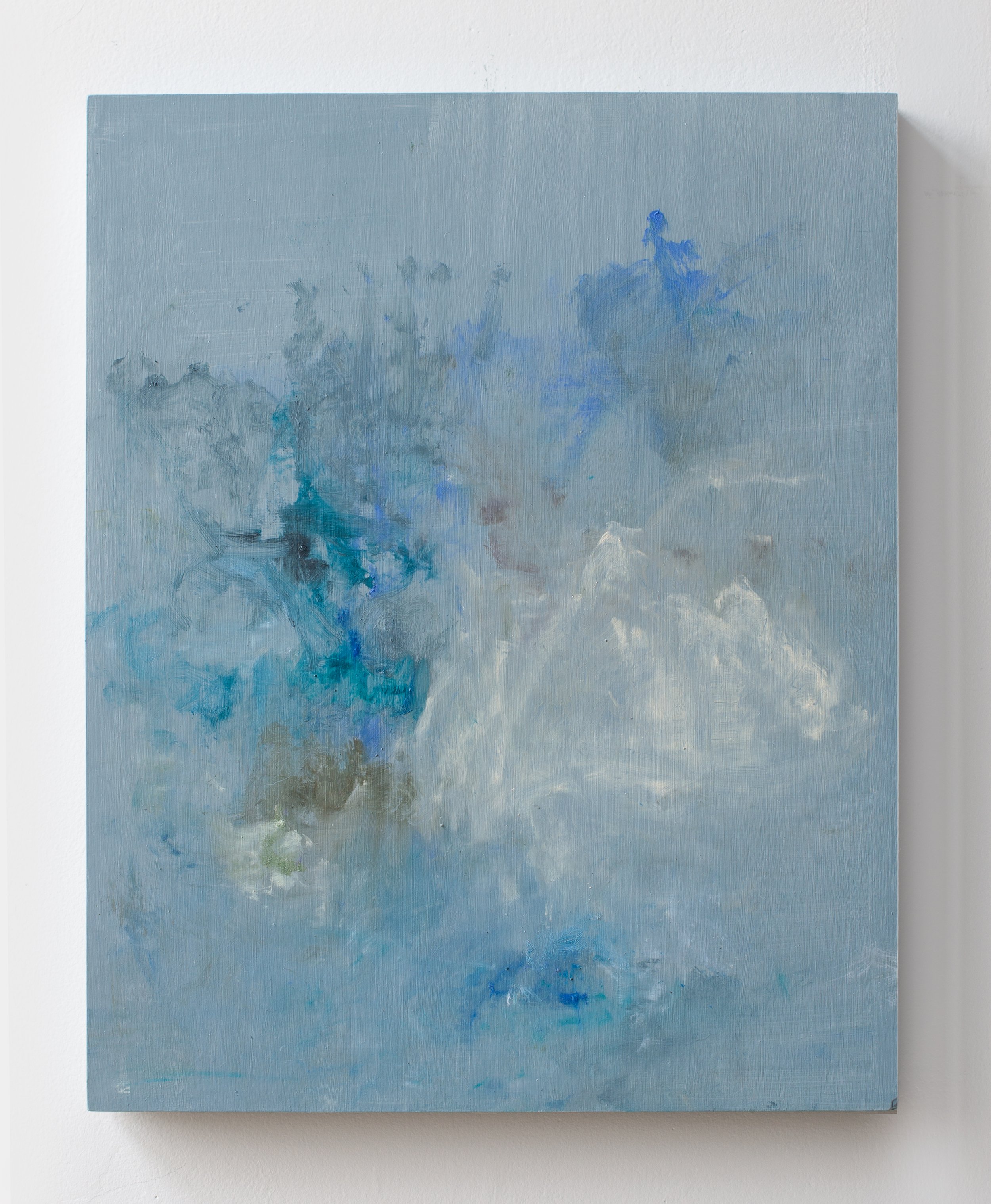 Casting #17, 2026, oil on panel, 20 x 16 in.