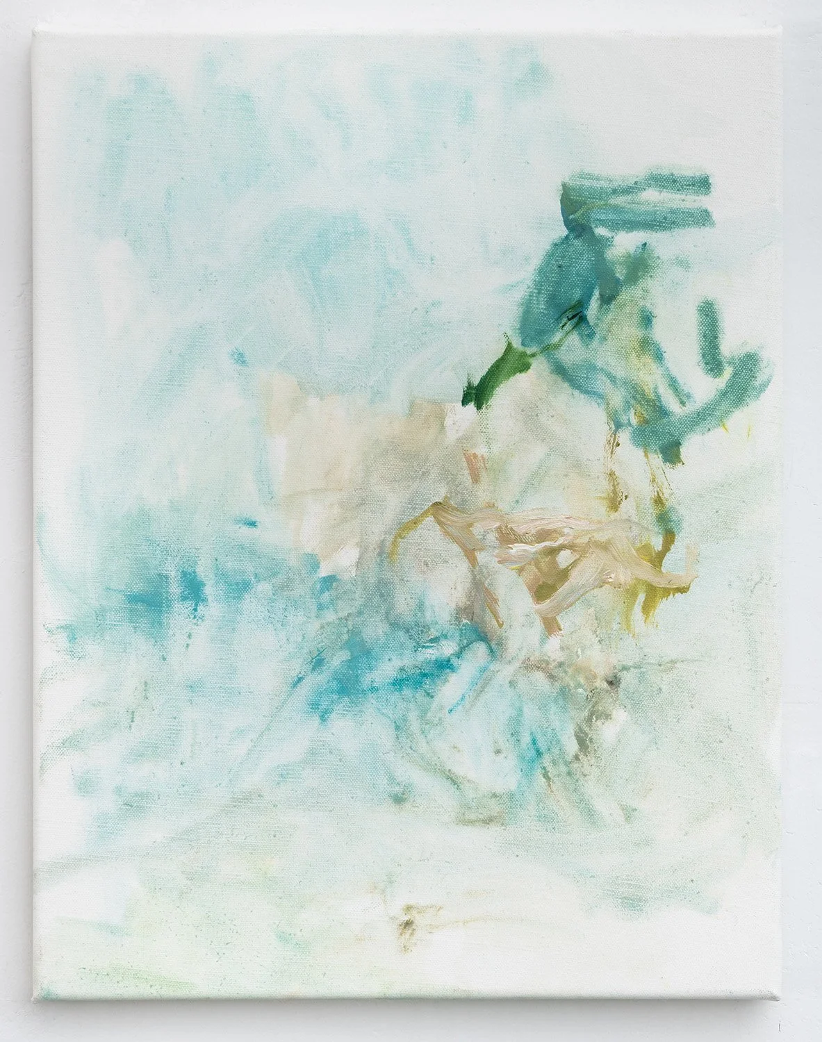 Blue Hour #4, 2022, oil on linen, 18 x 14 inches