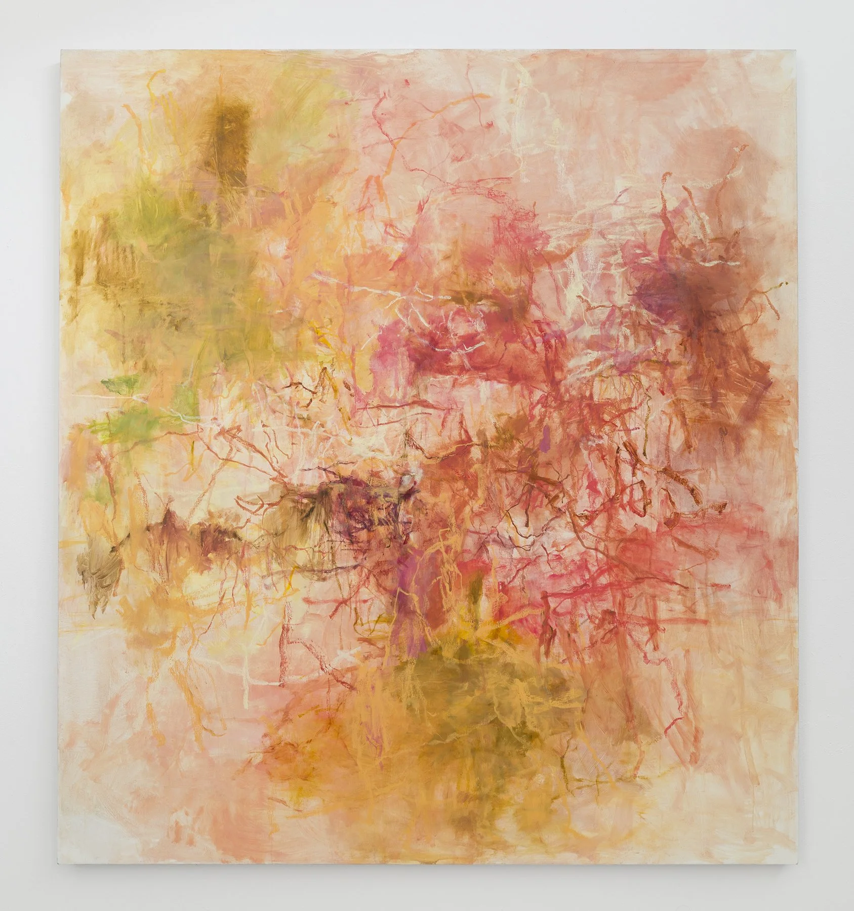 Golden Hour, 2023, oil on linen, 64 x 58 inches
