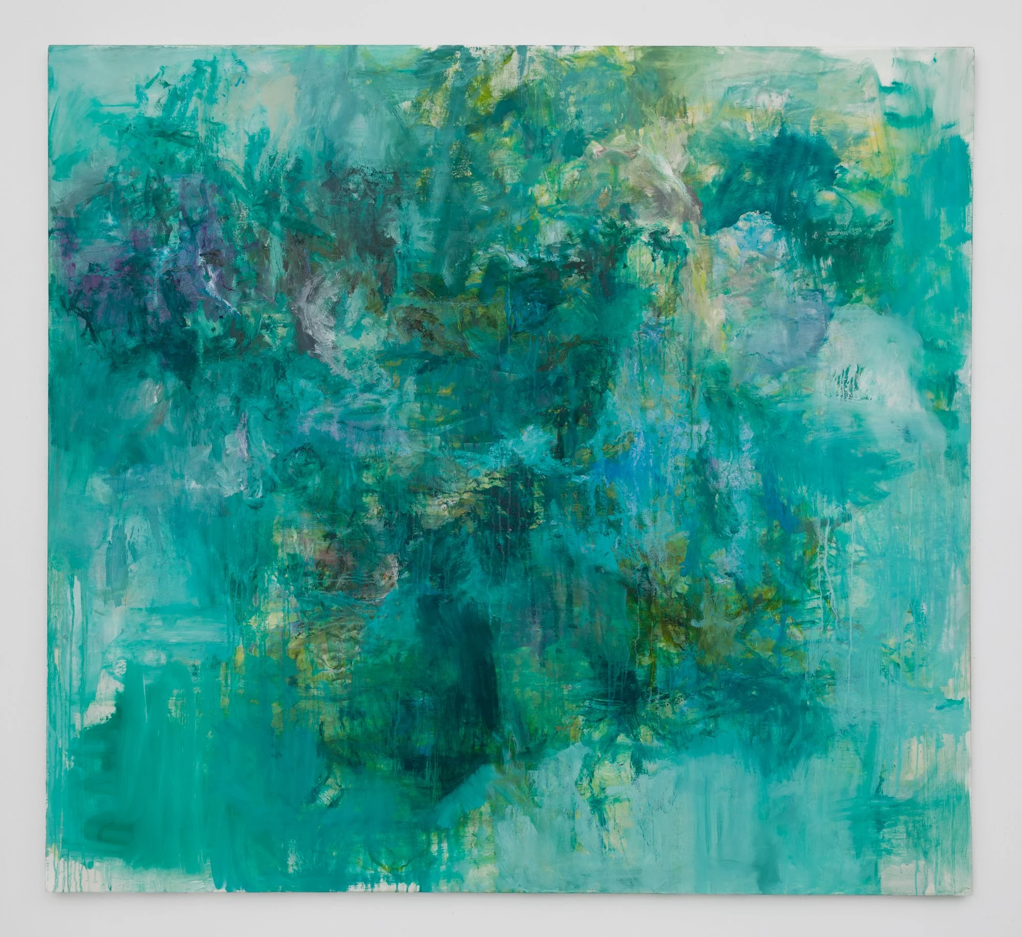 Eddy, 2025, oil on canvas, 64 x 70 inches