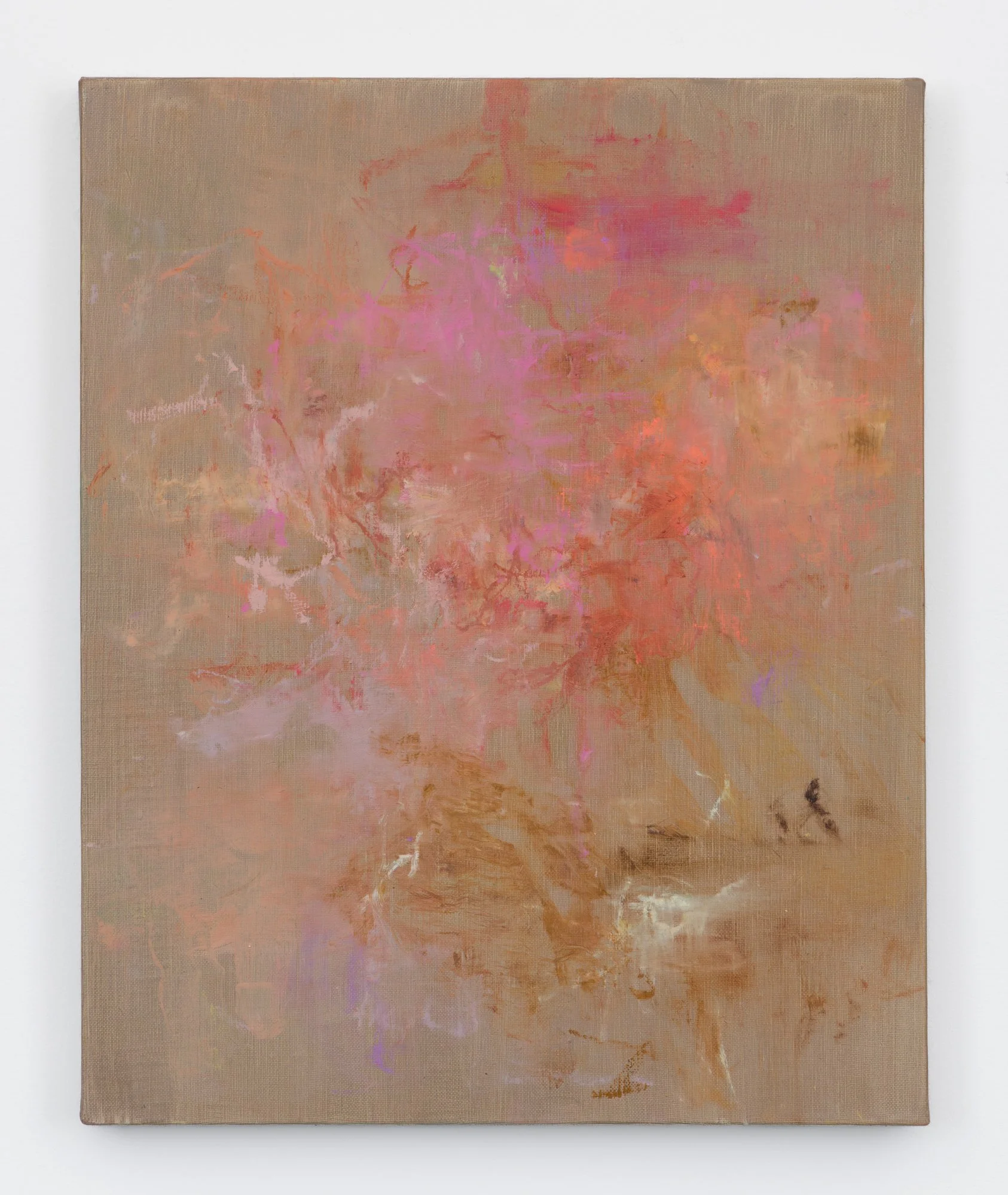 Casting #15, 2026, oil on linen, 20 x 16 in.