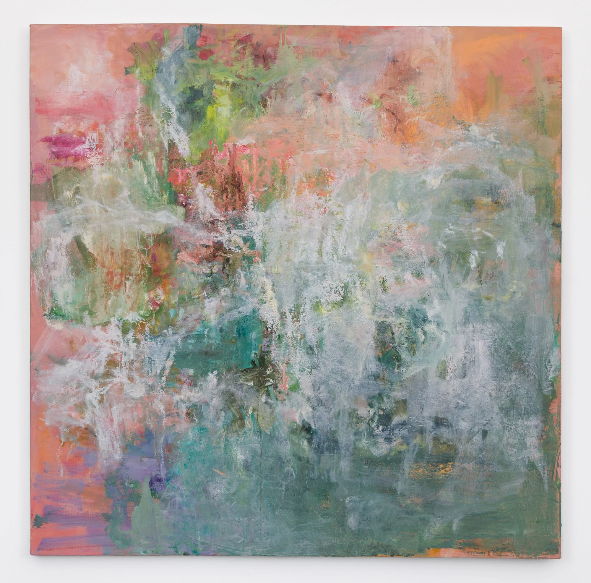 Yet, 2026, oil on canvas, 48 x 48 in.