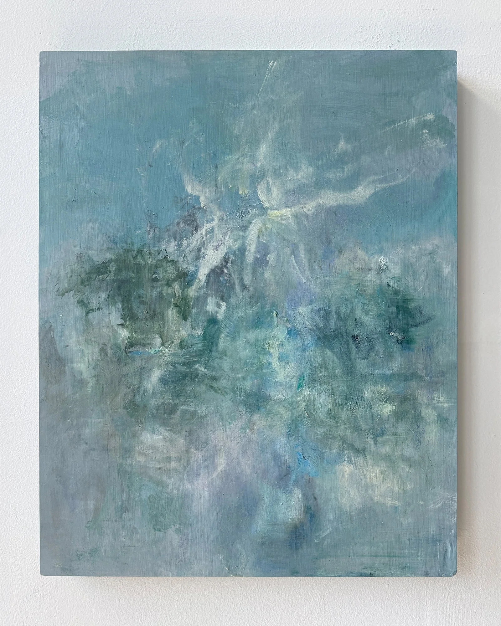 Casting #17, 2026, oil on panel, 20 x 16 in.