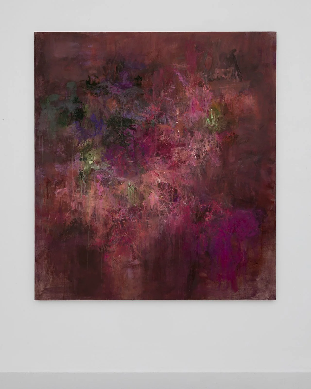 Ditch Grapes, 2025, oil on linen, 60 x 54 in.