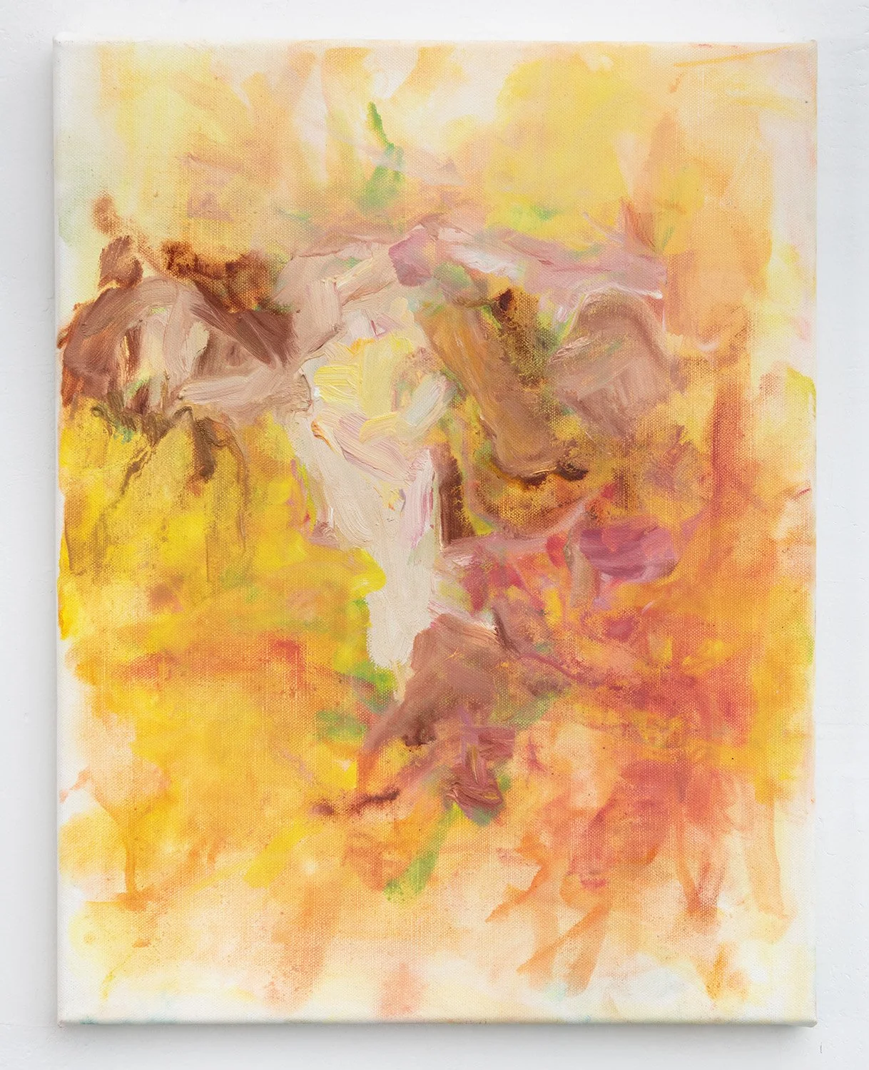Golden Hour #4, 2022, oil on linen, 18 x 14 inches