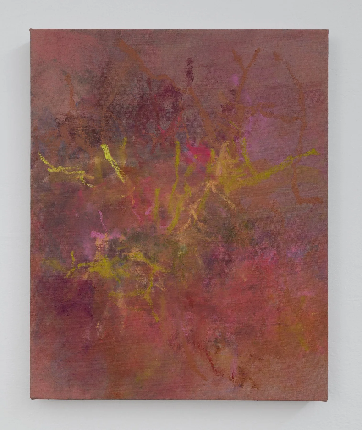 Casting #8, 2023, oil on linen, 20 x 16 inches