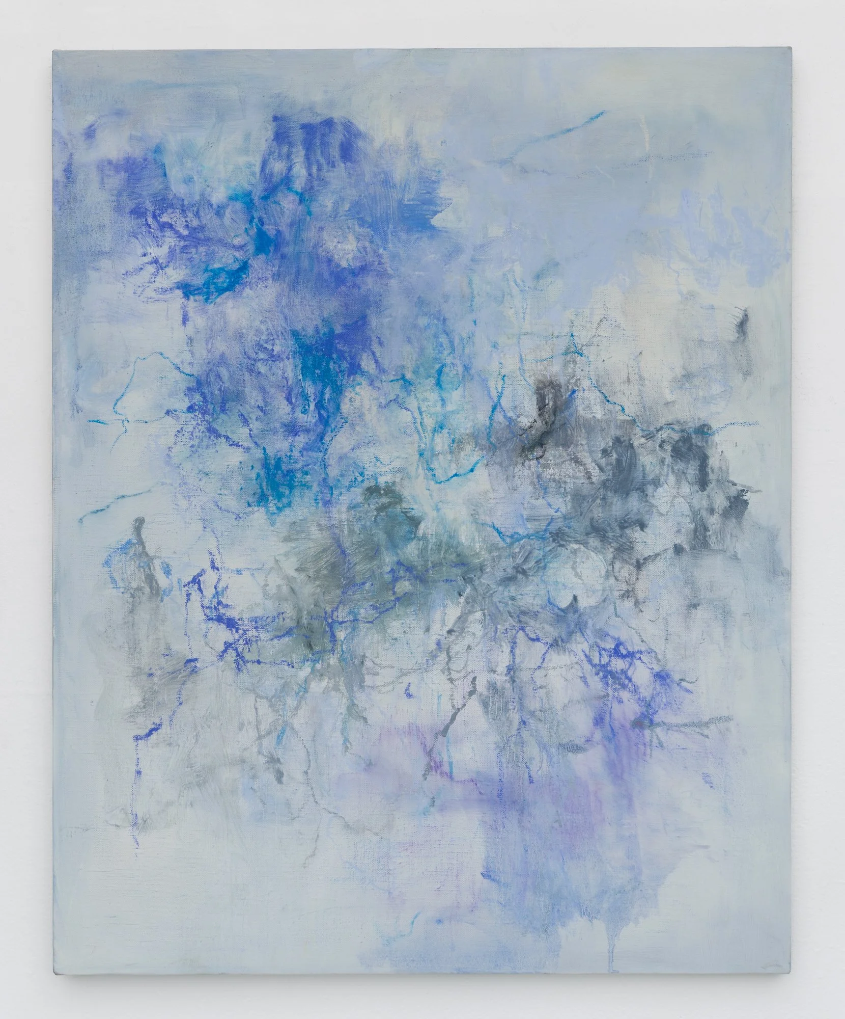 Sound-site #4, 2025, oil on linen, 30 x 24 in.