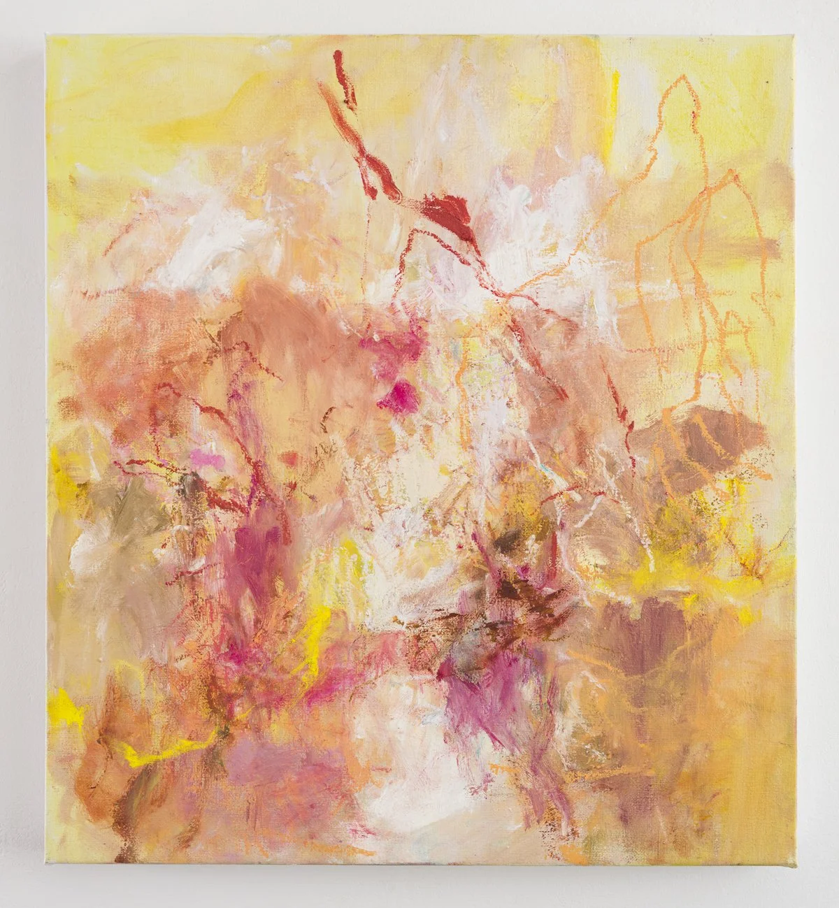 Sunspot, 2023, oil on linen, 20 x 18 inches
