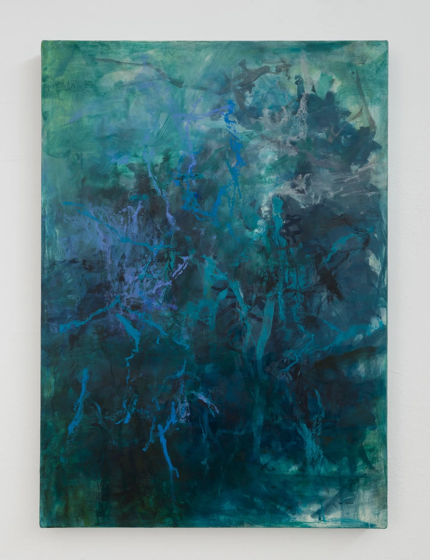 Moonstone, 2023, oil on canvas, 28 x 20 inches
