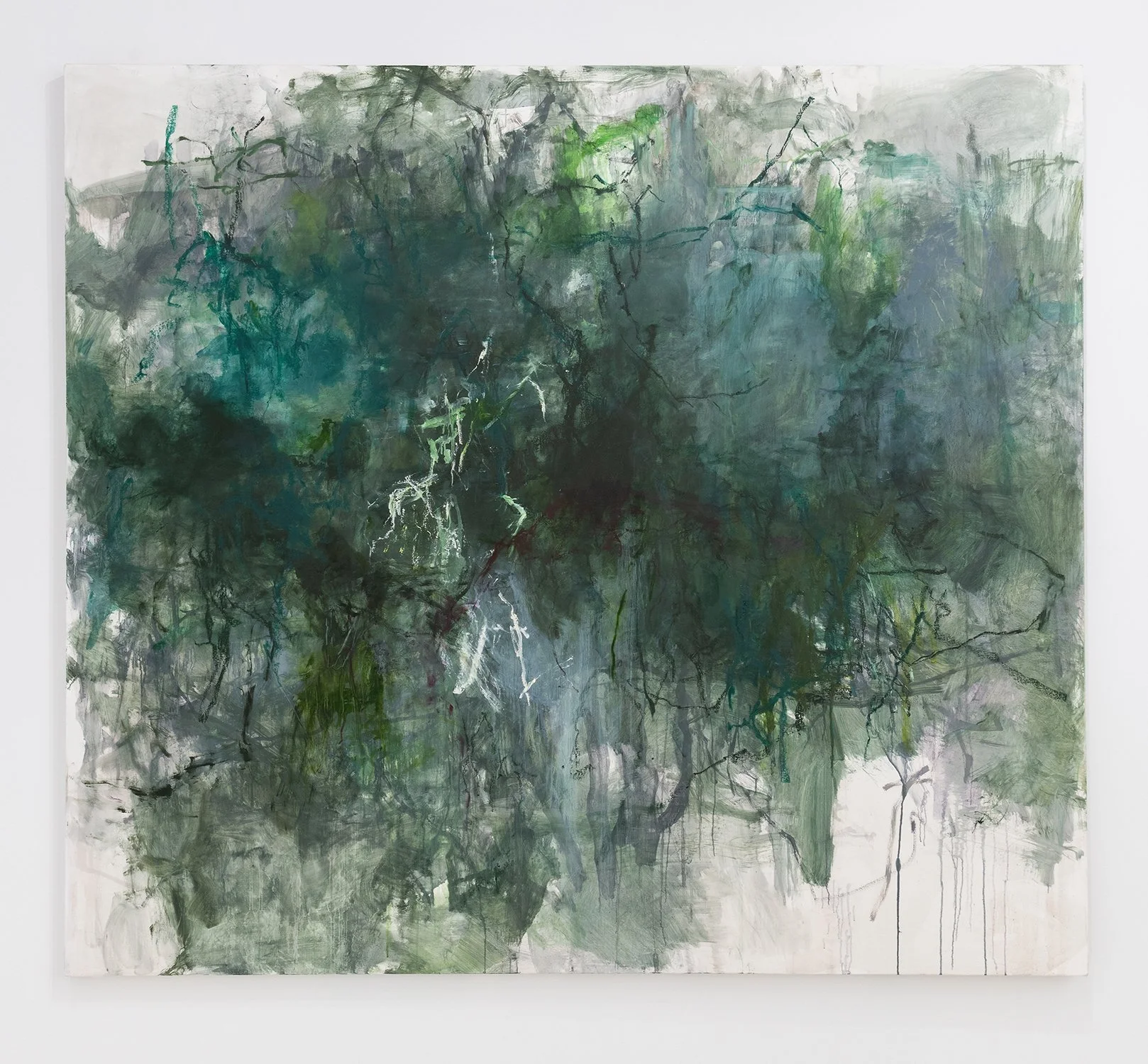 Unearth, 2023, oil on canvas, 64 x 72 inches