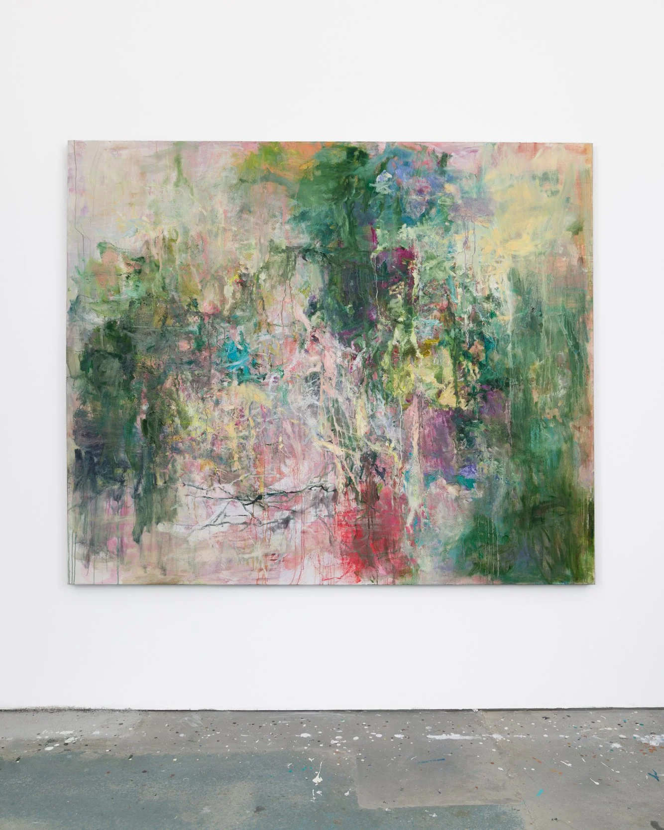Untitled 1, 2026, oil on linen, 64 x 76 in.