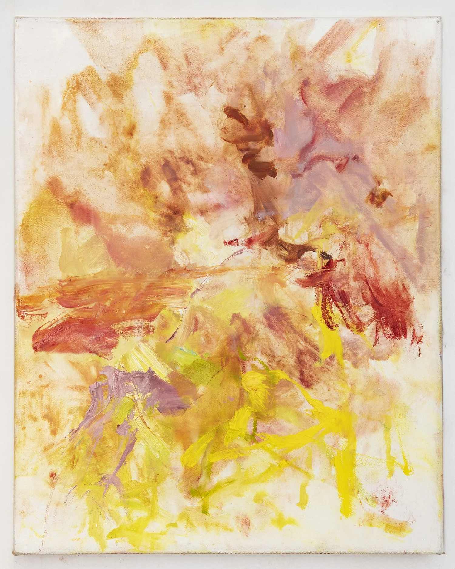 Counter #3, 2022, oil on canvas, 20 x 16 inches