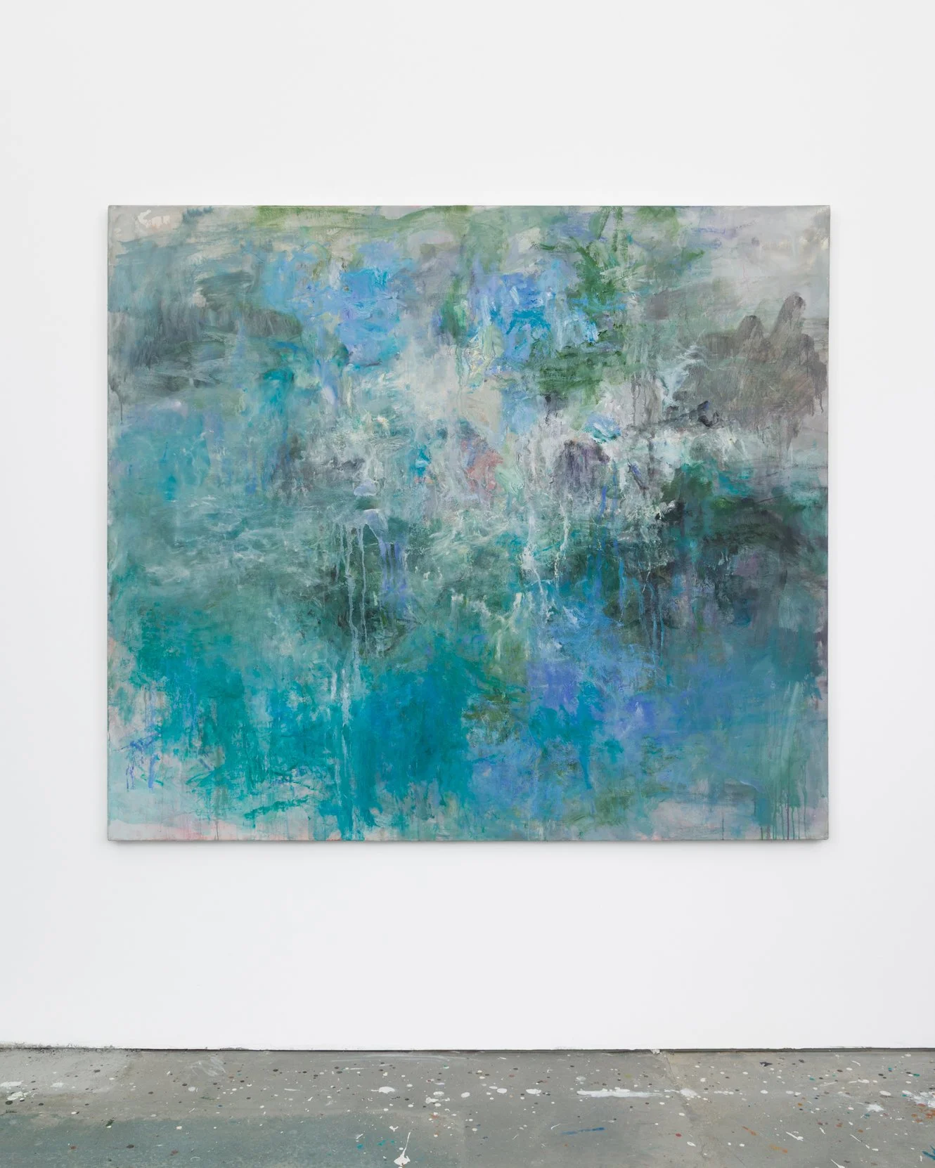 Winter Chokecherry, 2026, oil on canvas, 58 x 66 in.