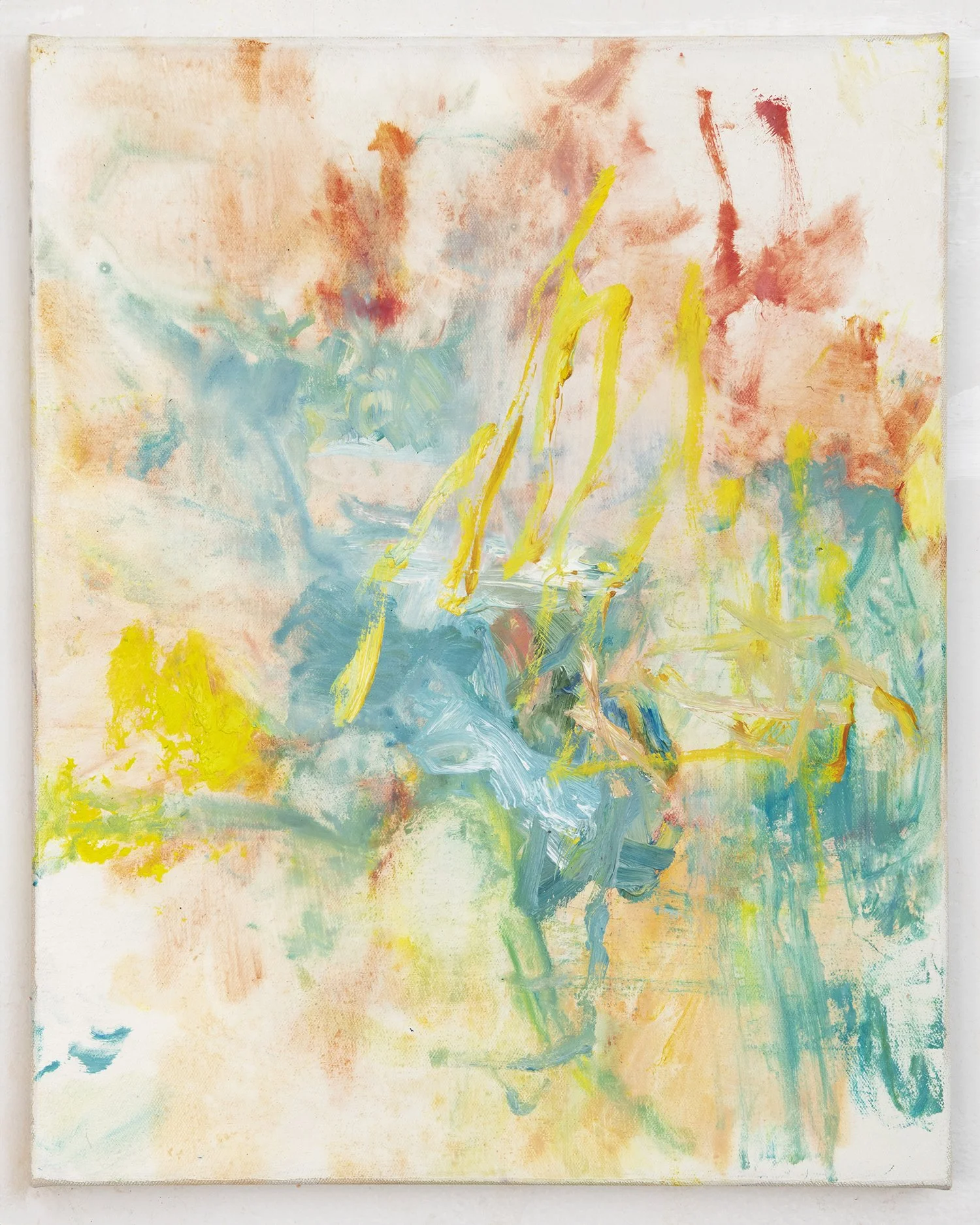 Counter #2, 2022, oil on canvas, 20 x 16 inches