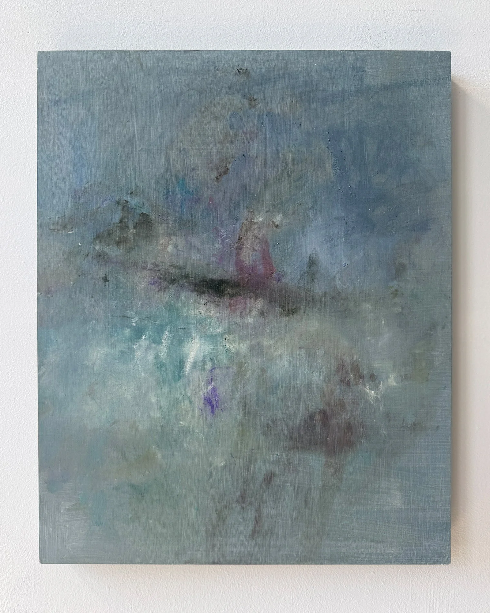 Casting #18, 2026, oil on panel, 20 x 16 in.