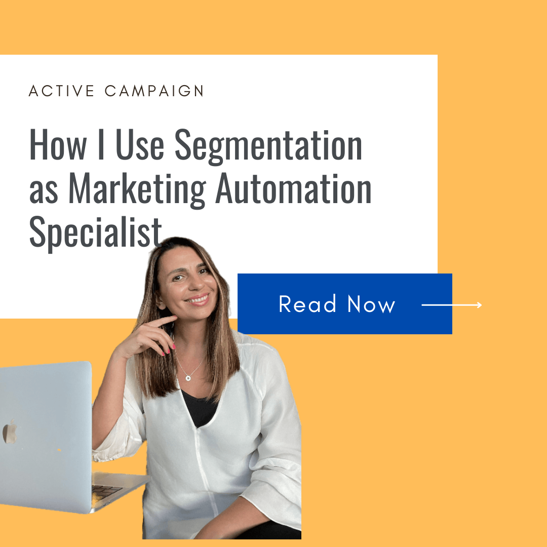 How I Use Segmentation as Marketing Automation Specalist 