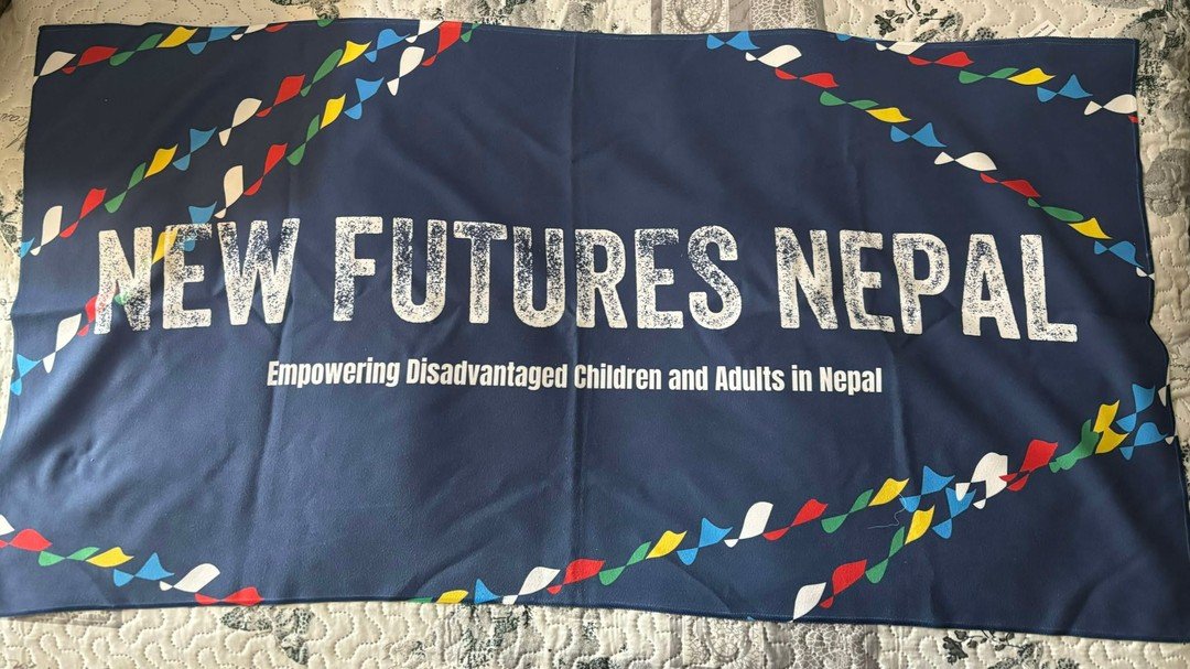 New Futures Nepal Microfibre Gym/Trek towels are now available for just &pound;14 on our eBay store (includes a donation).

Get yours now!

https://www.ebay.co.uk/itm/146223010417