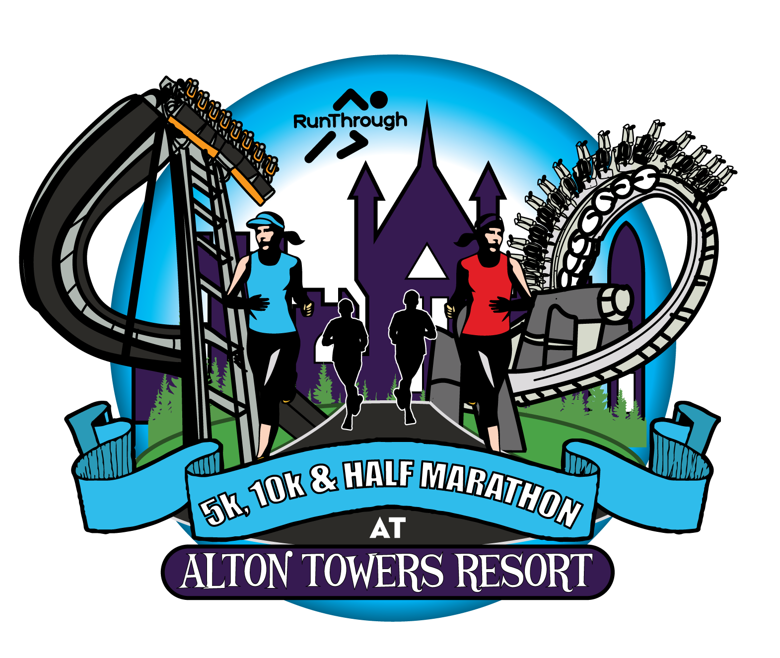 Alton Towers Running Festival 5k & Half Marathon
