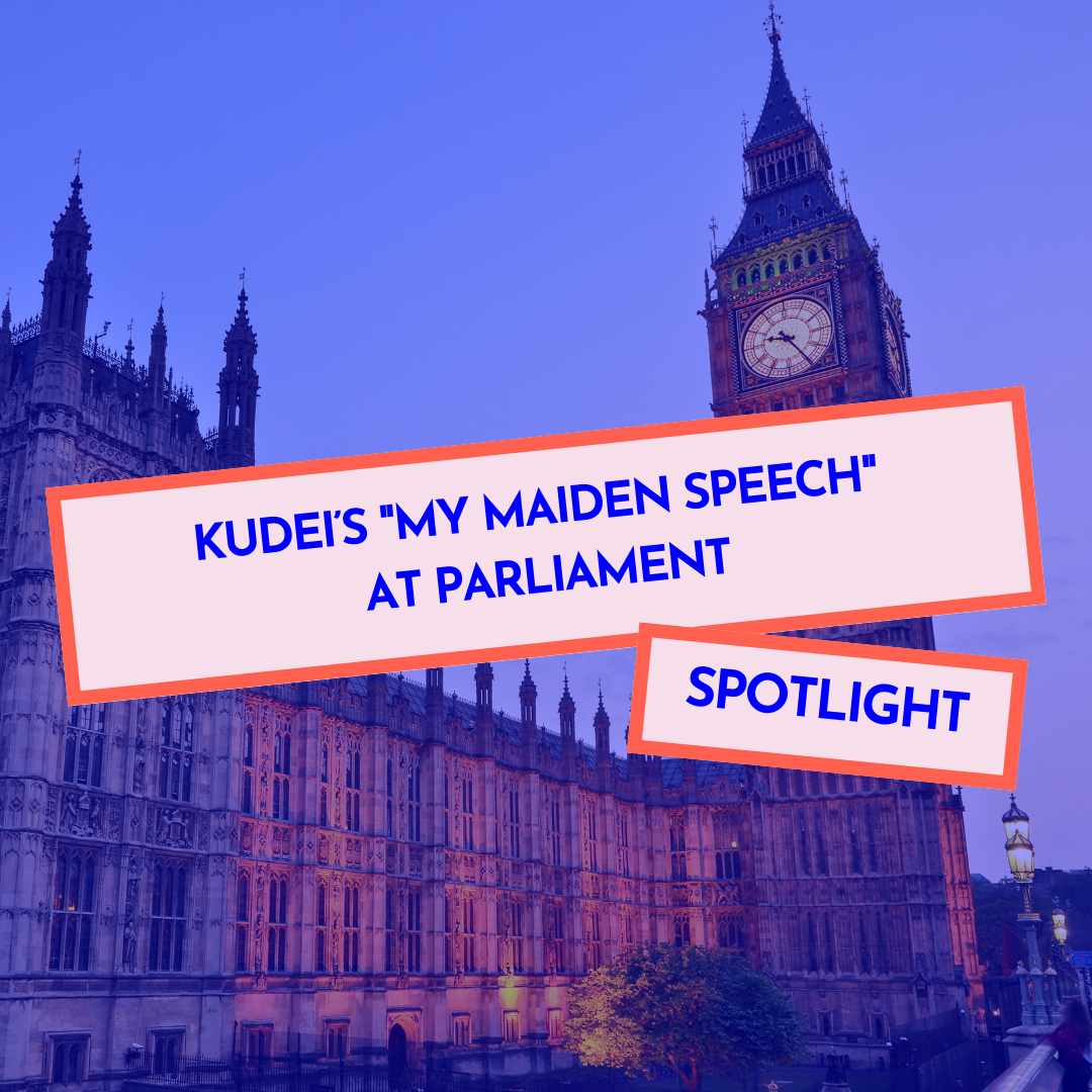 Breaking the Class Ceiling: Kudei’s "My Maiden Speech" at Parliament