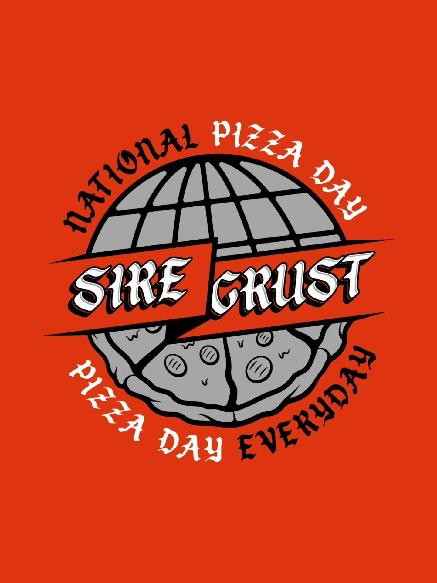 Final Sire Crust badge for National Pizza Day.

Pizza Day Everyday 🍕

#billiasbrosdesignco #graphicdesign #appareldesign #logo