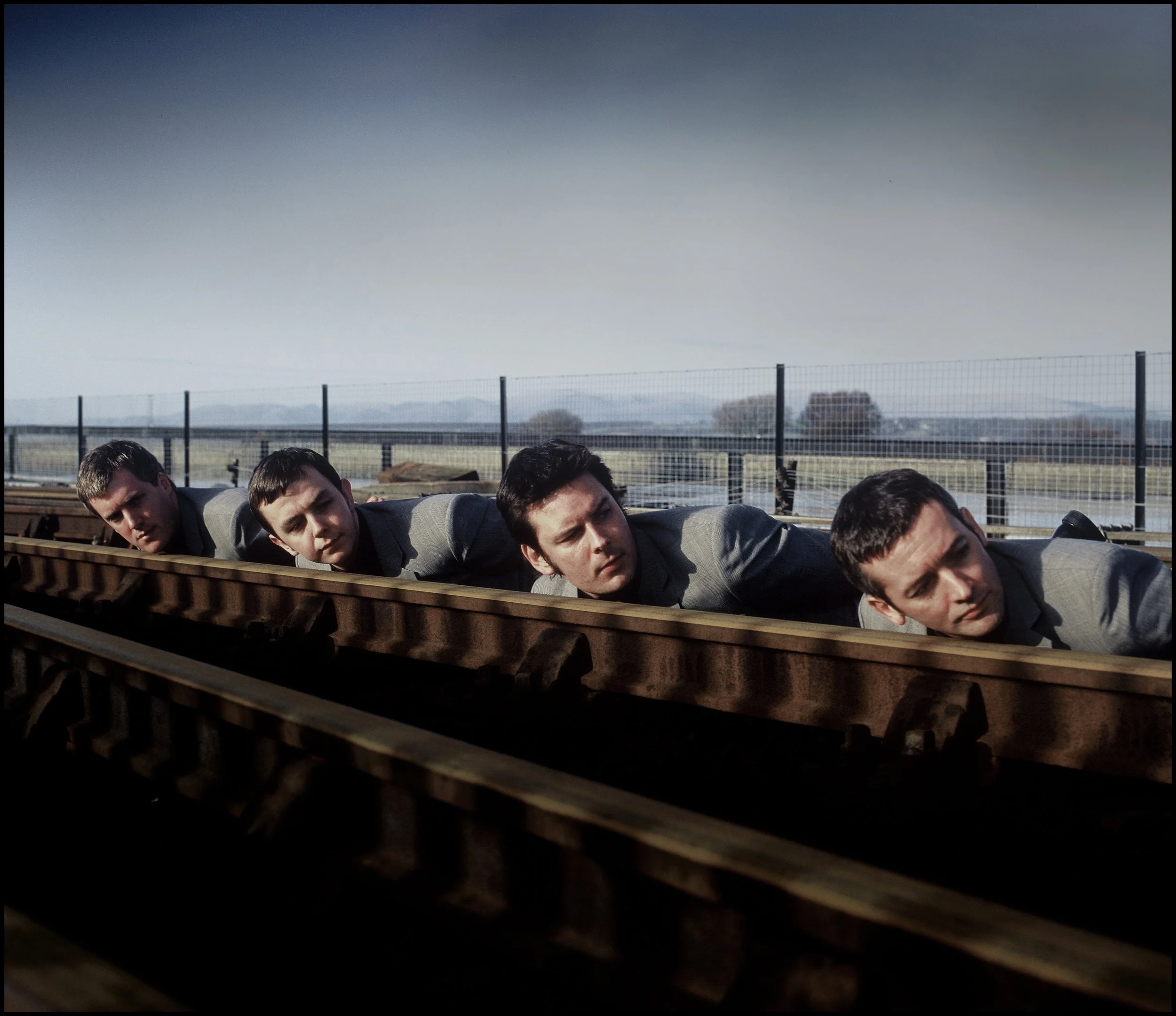 PR shot for band Hoboken