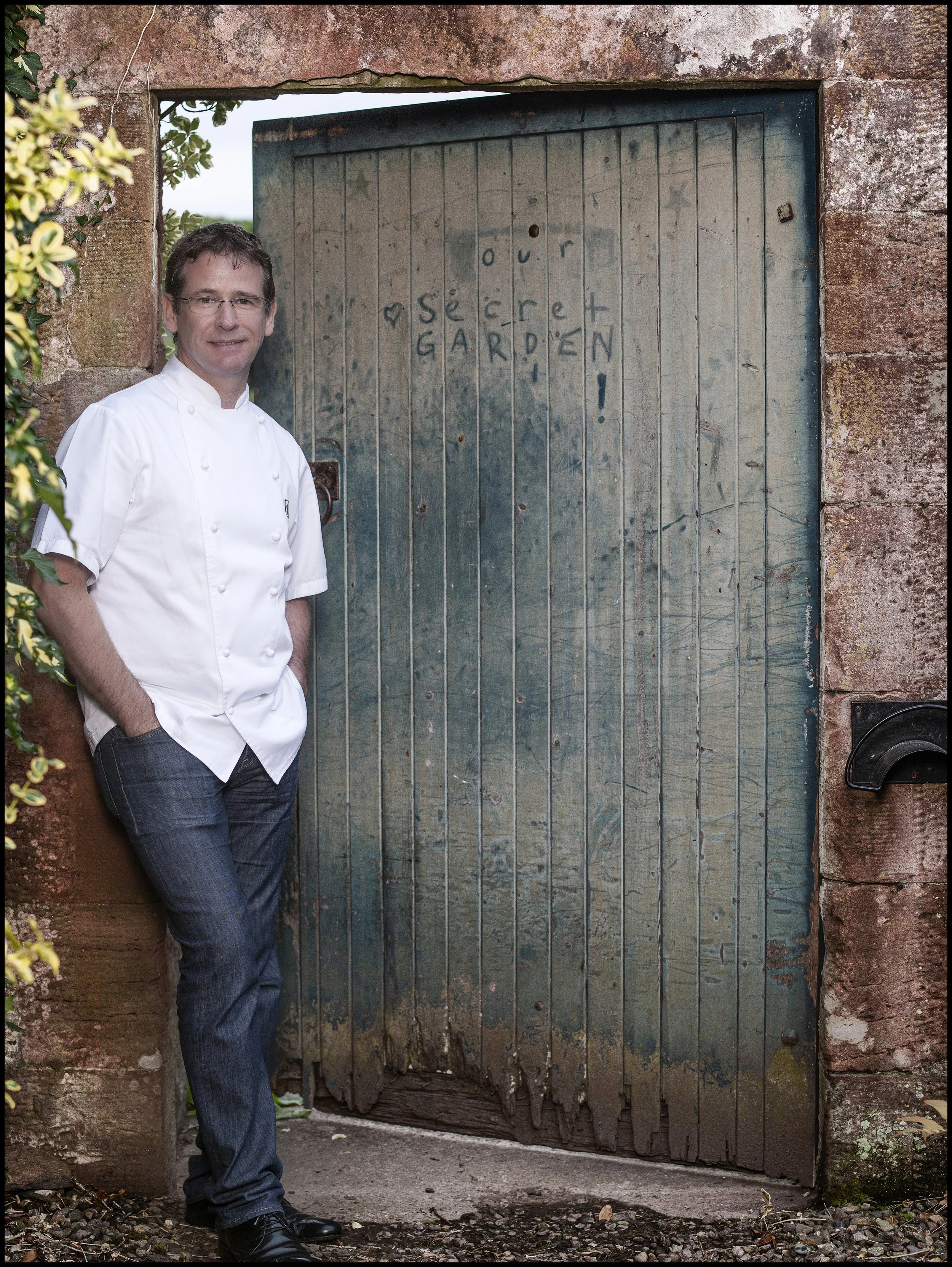 Andrew Fairlie's organic garden