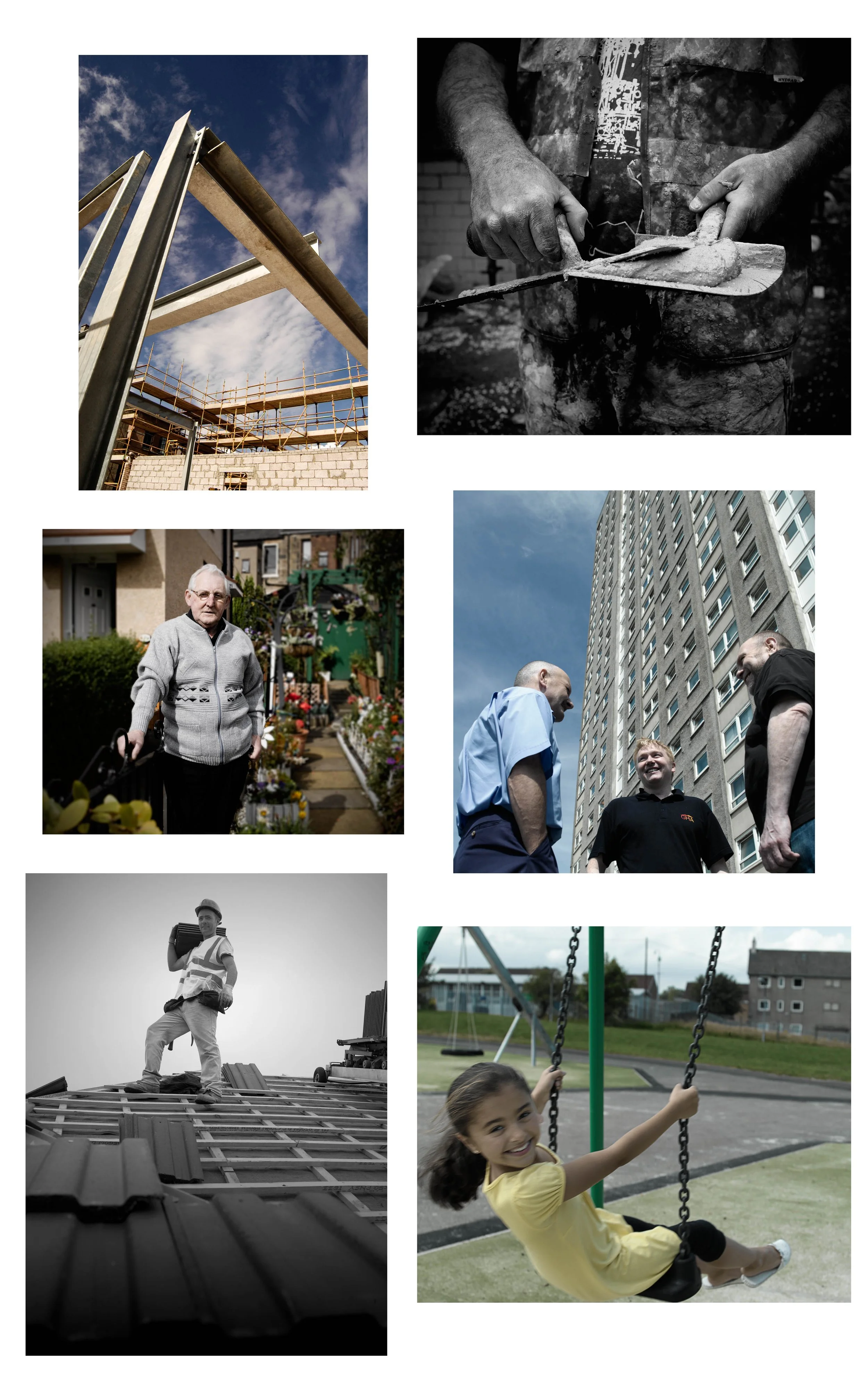 Work for various Housing Associations .